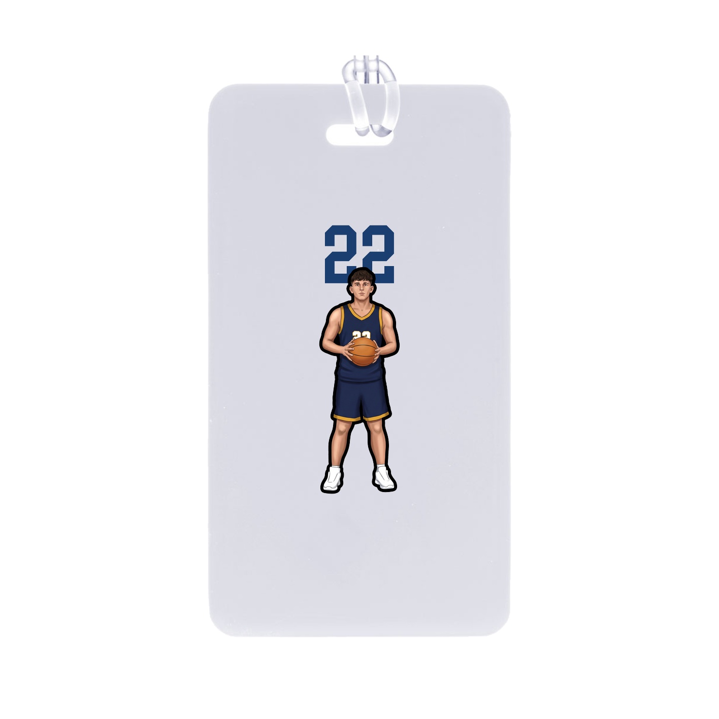Bag Tag — Number Top in Classic