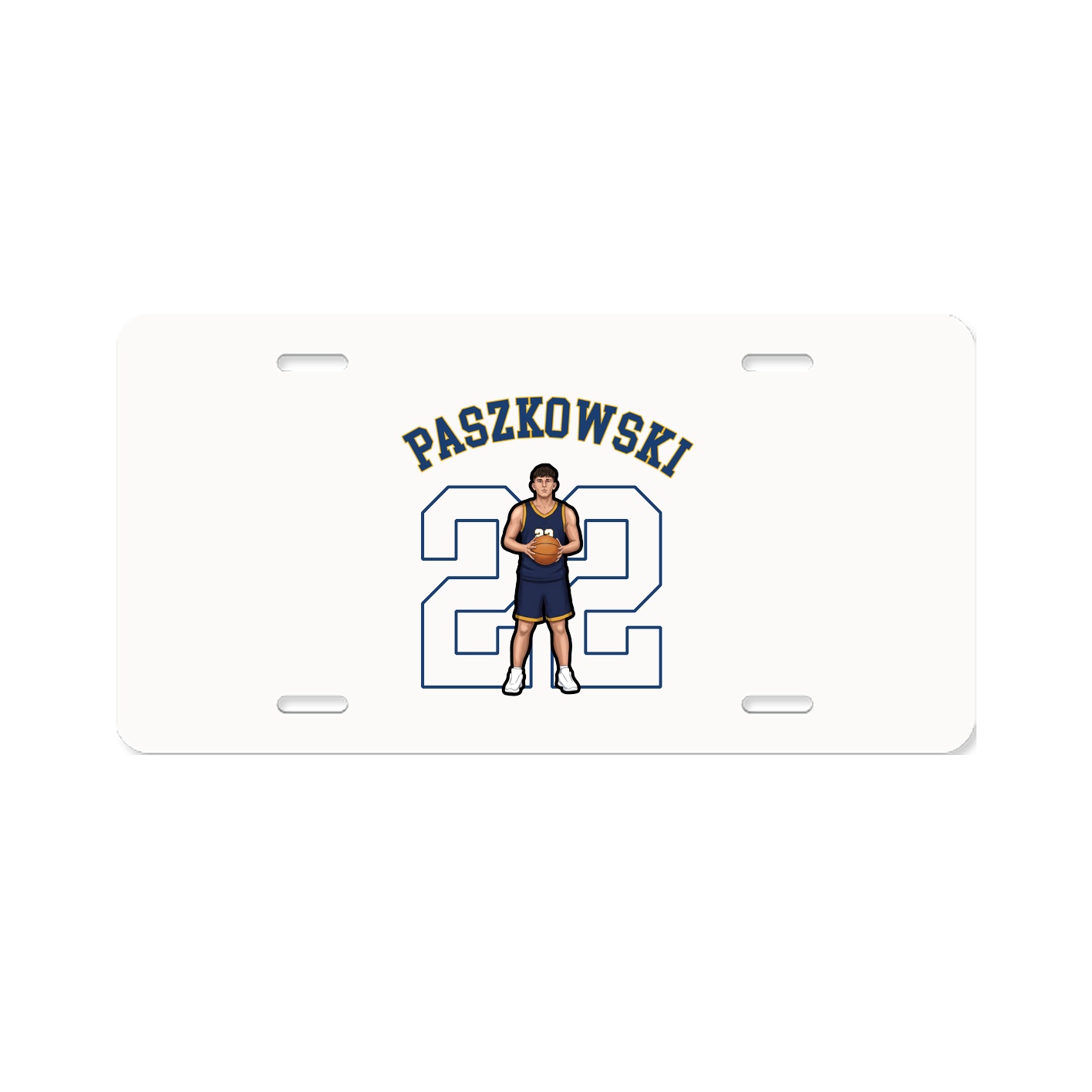 License Plate — Shirsey Arch in Classic