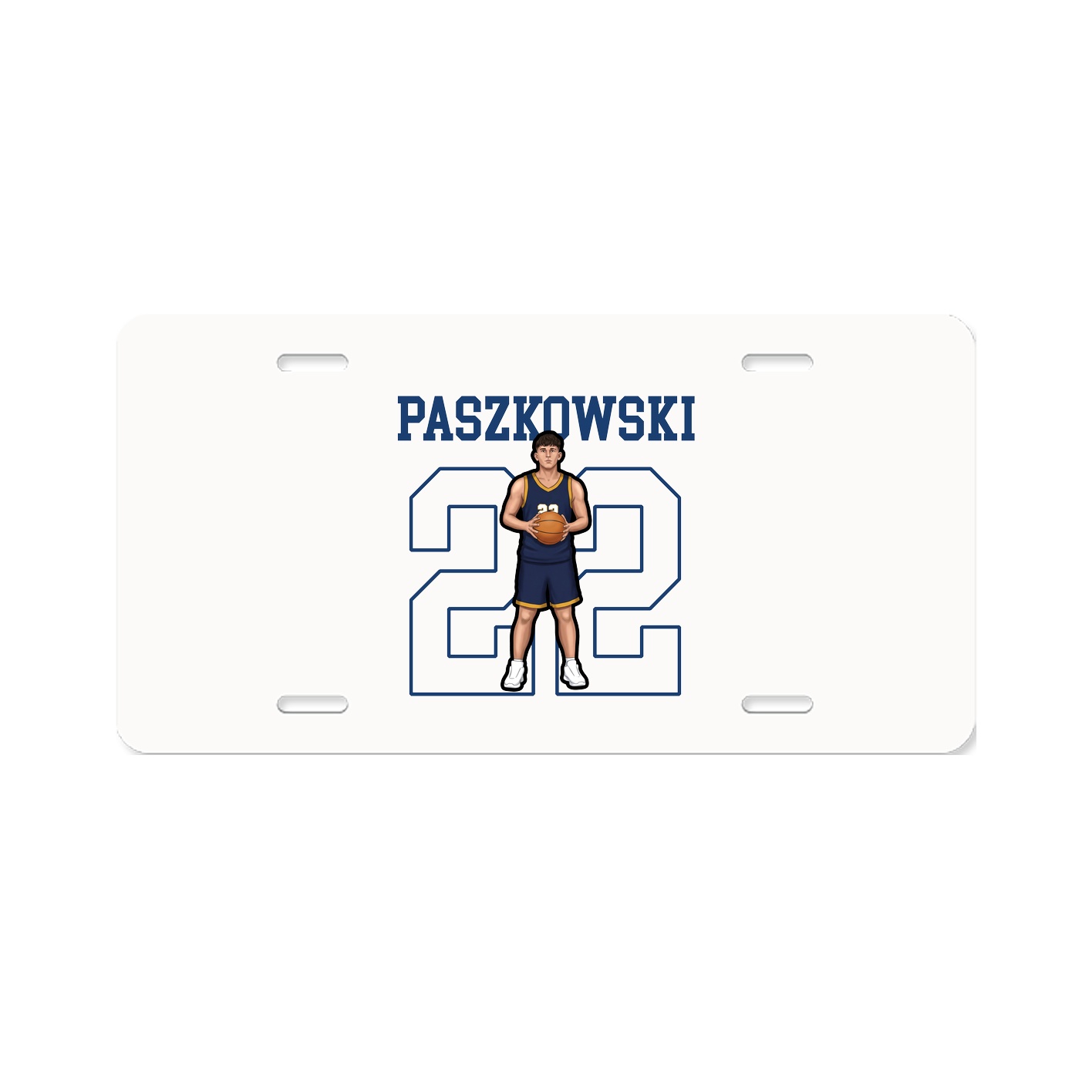 License Plate — Shirsey in Classic