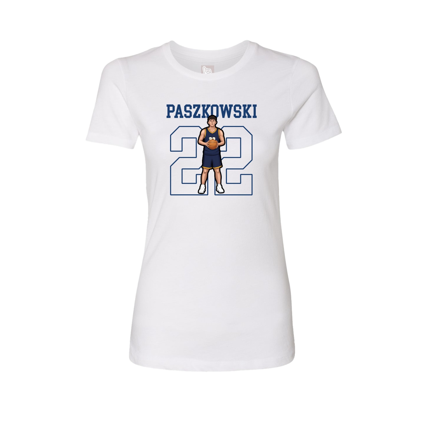 Fitted Women's Tee — Shirsey in White
