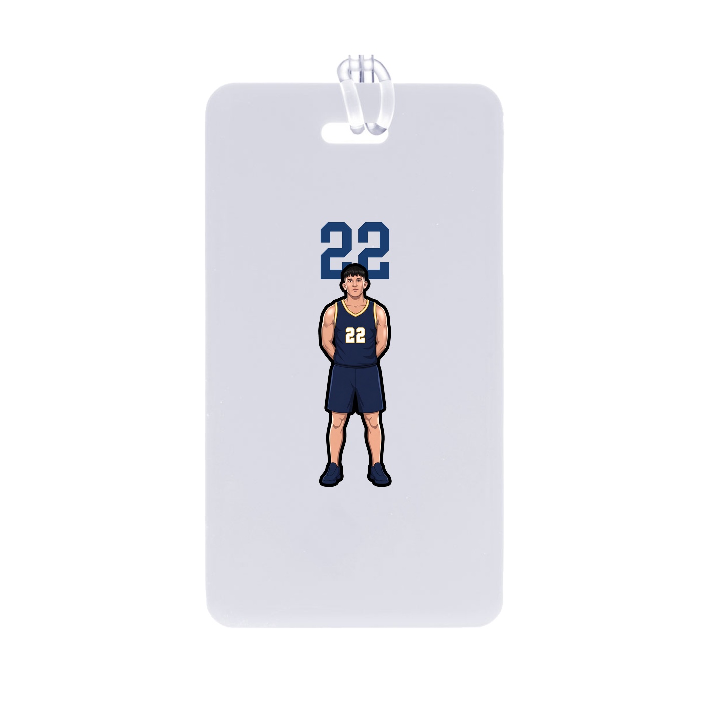 Bag Tag — Number Top in Classic