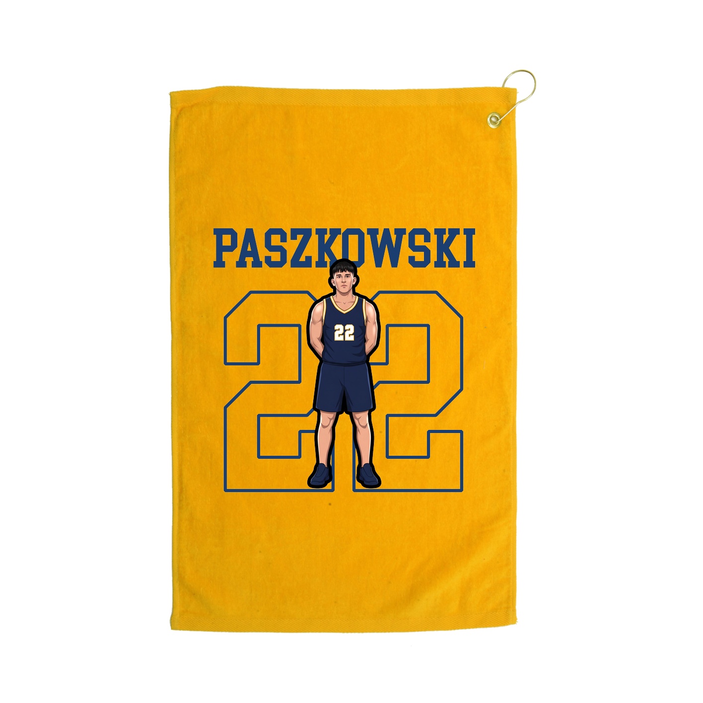 Golf Towel — Shirsey in Gold
