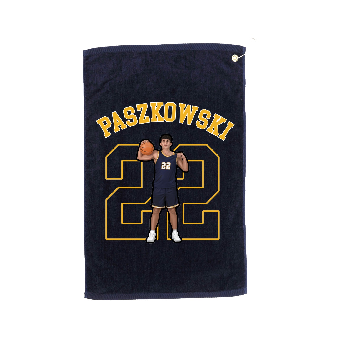 Golf Towel — Shirsey Arch in Navy