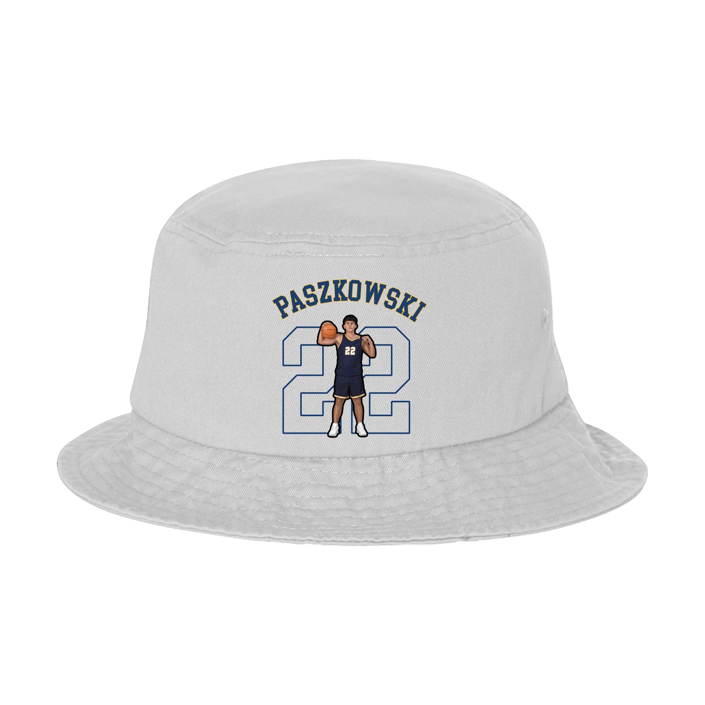 Bucket Cap — Shirsey Arch in White