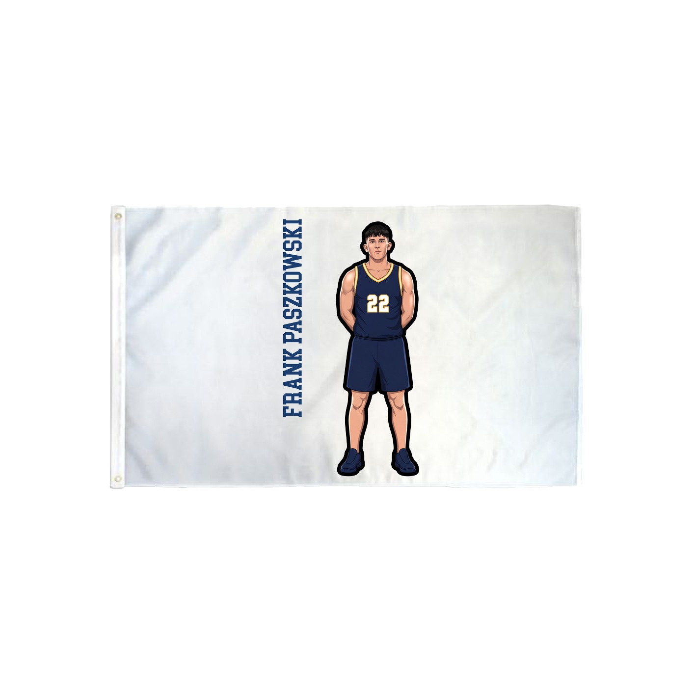 3x5 Flag — Name Vertical in Classic