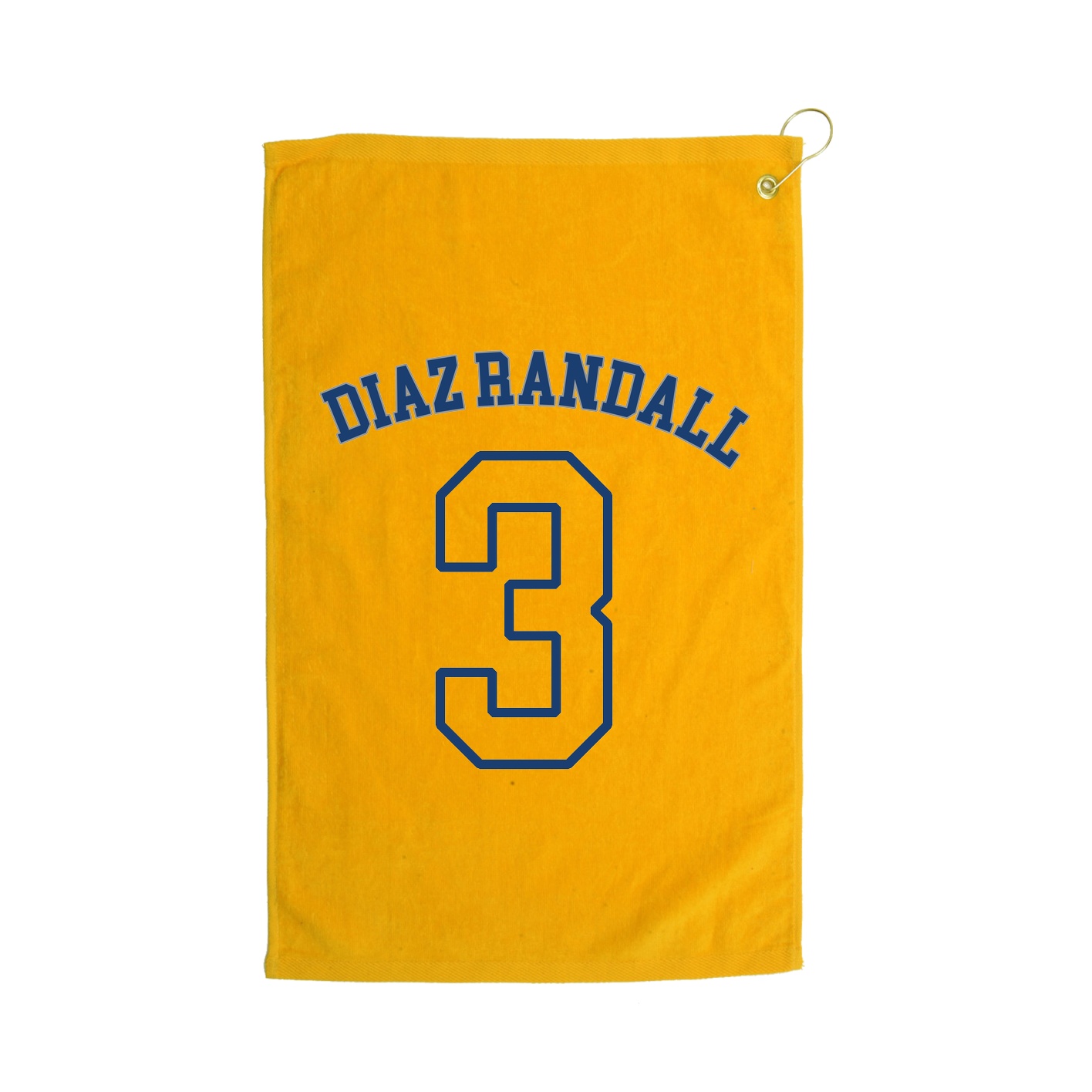 Golf Towel — Shirsey Arch in Gold