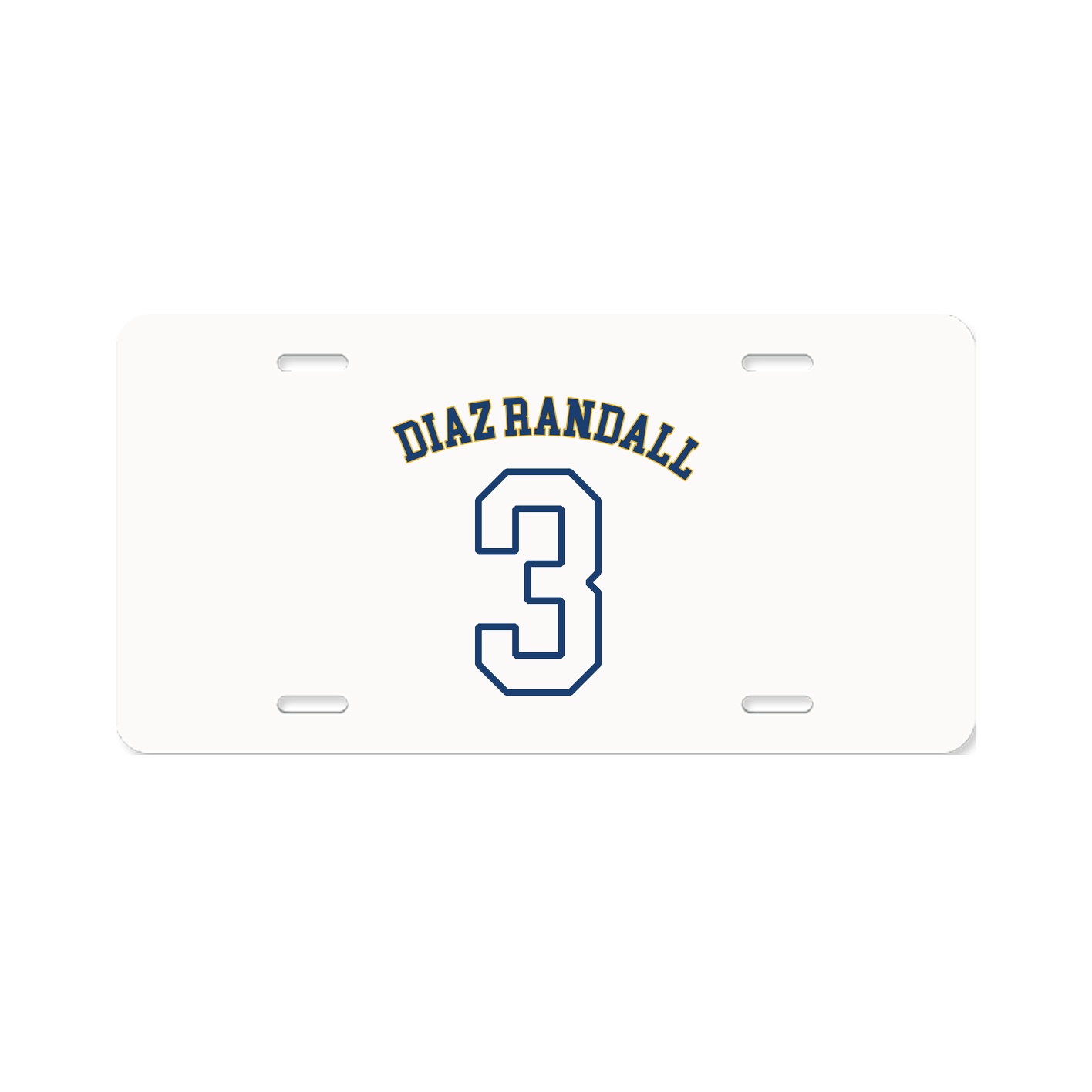 License Plate — Shirsey Arch in Classic