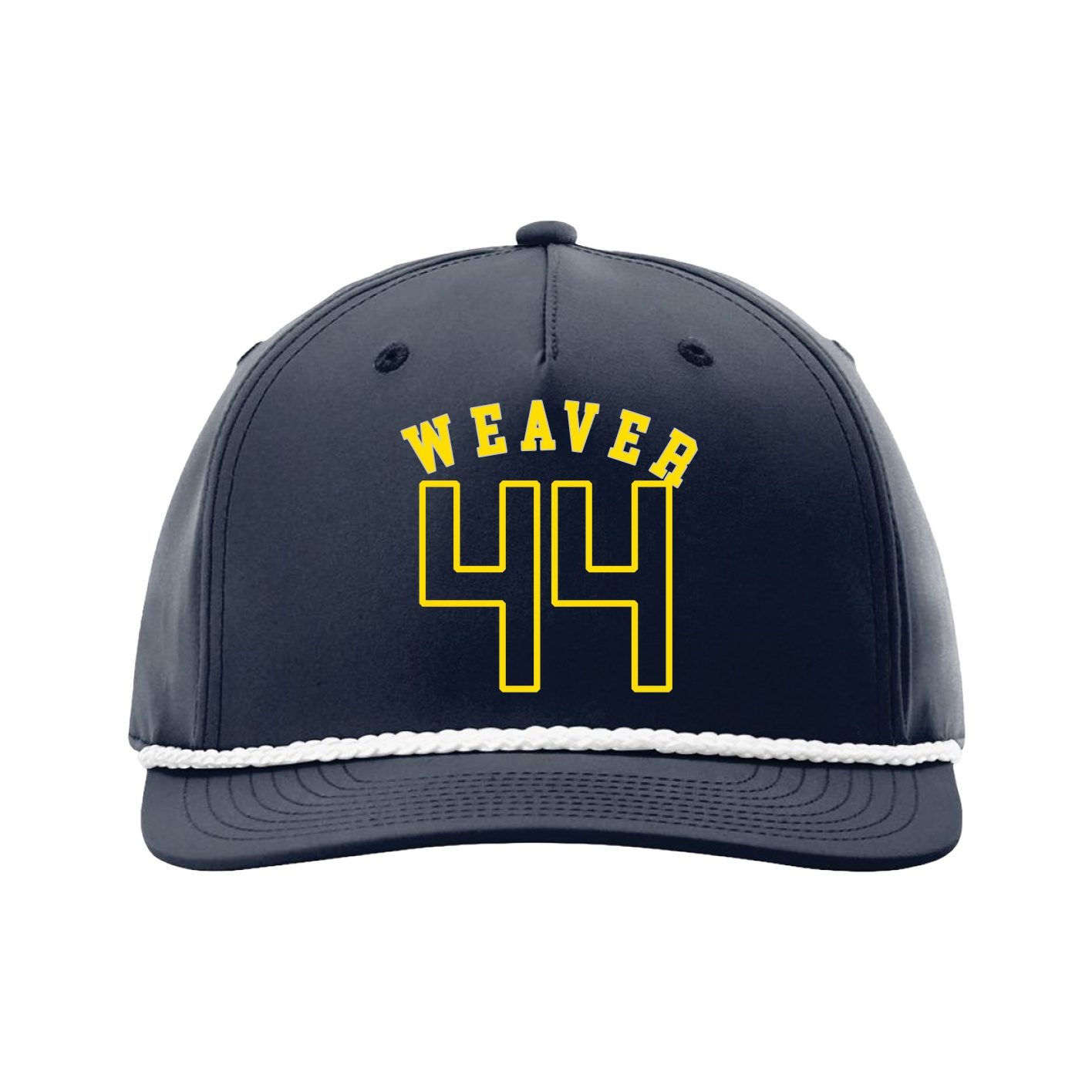 Five-Panel Classic Rope Cap — Shirsey Arch in Navy