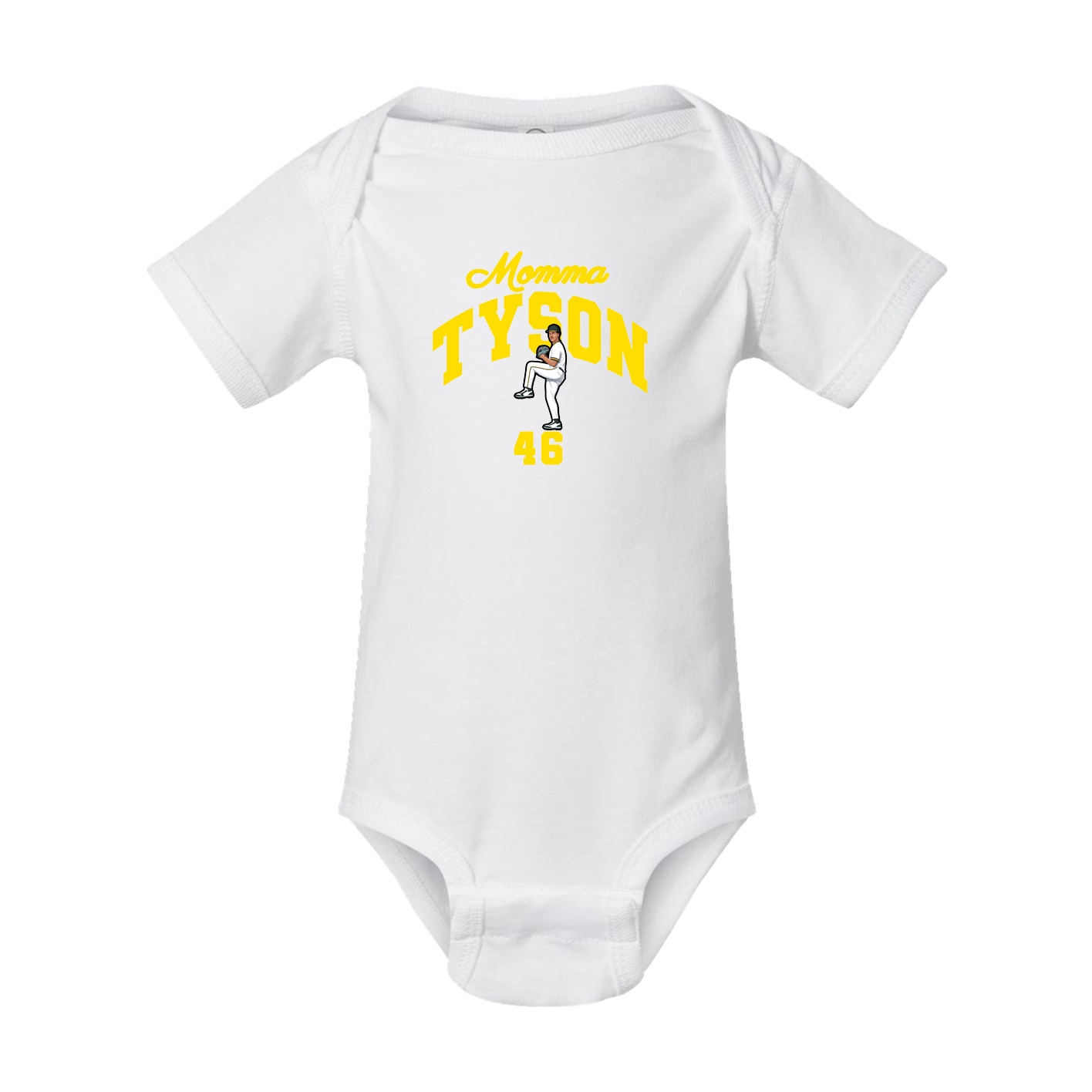Baby Onesie — Mothers Day Arch in White