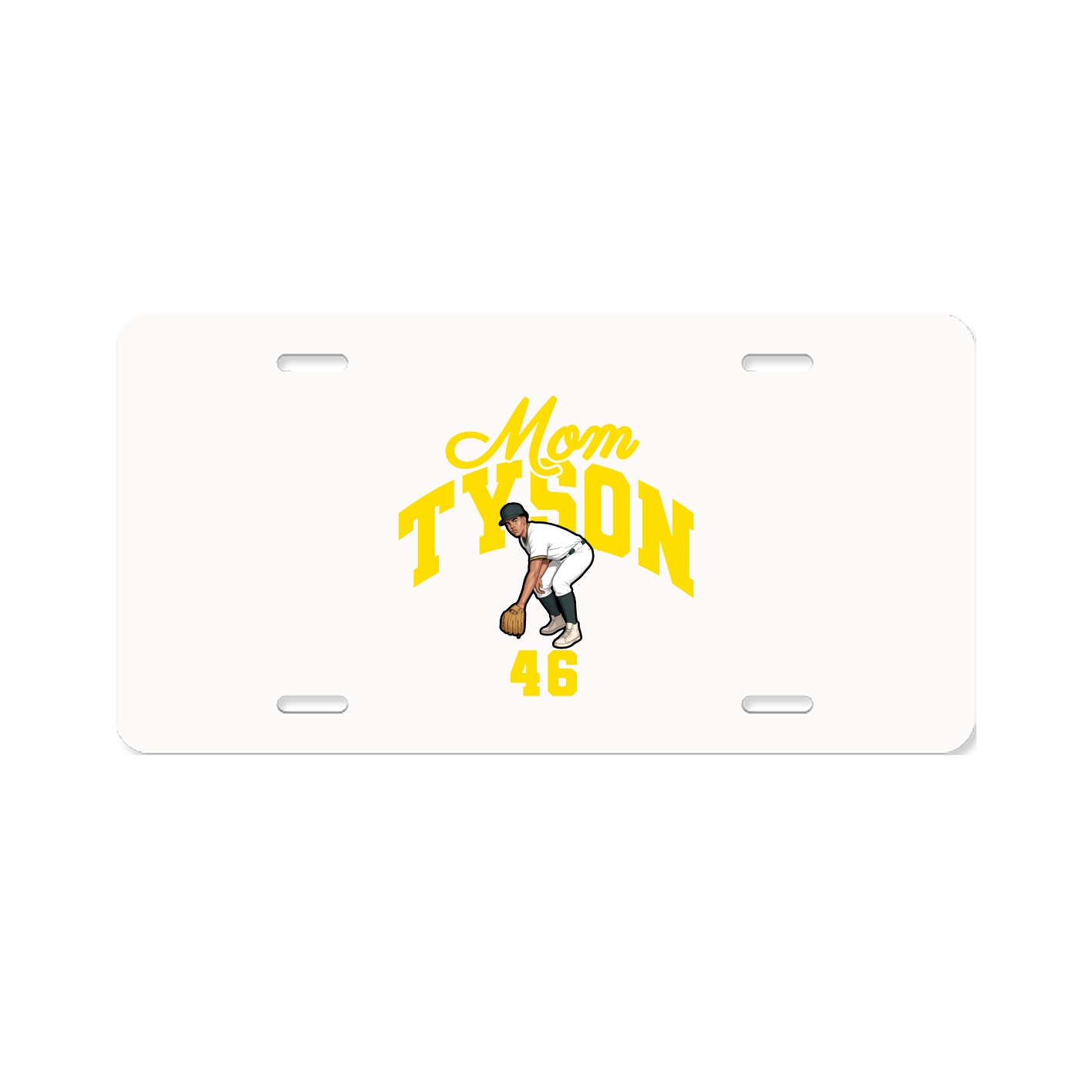 License Plate — Mothers Day Arch in Classic