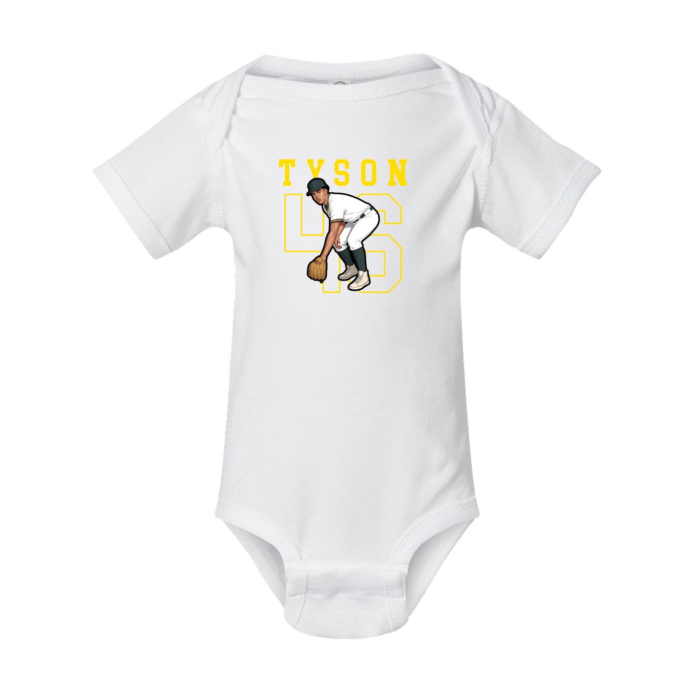 Baby Onesie — Shirsey in White