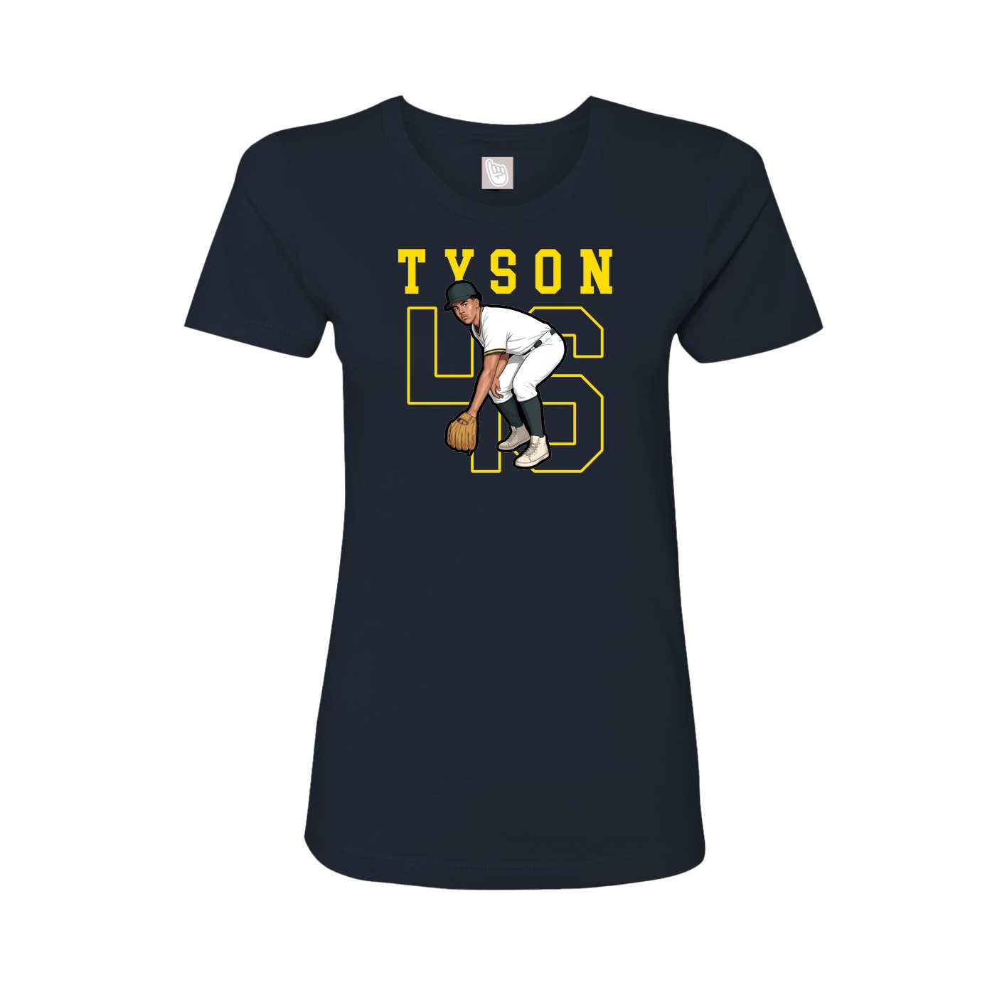 Fitted Women's Tee — Shirsey in Navy
