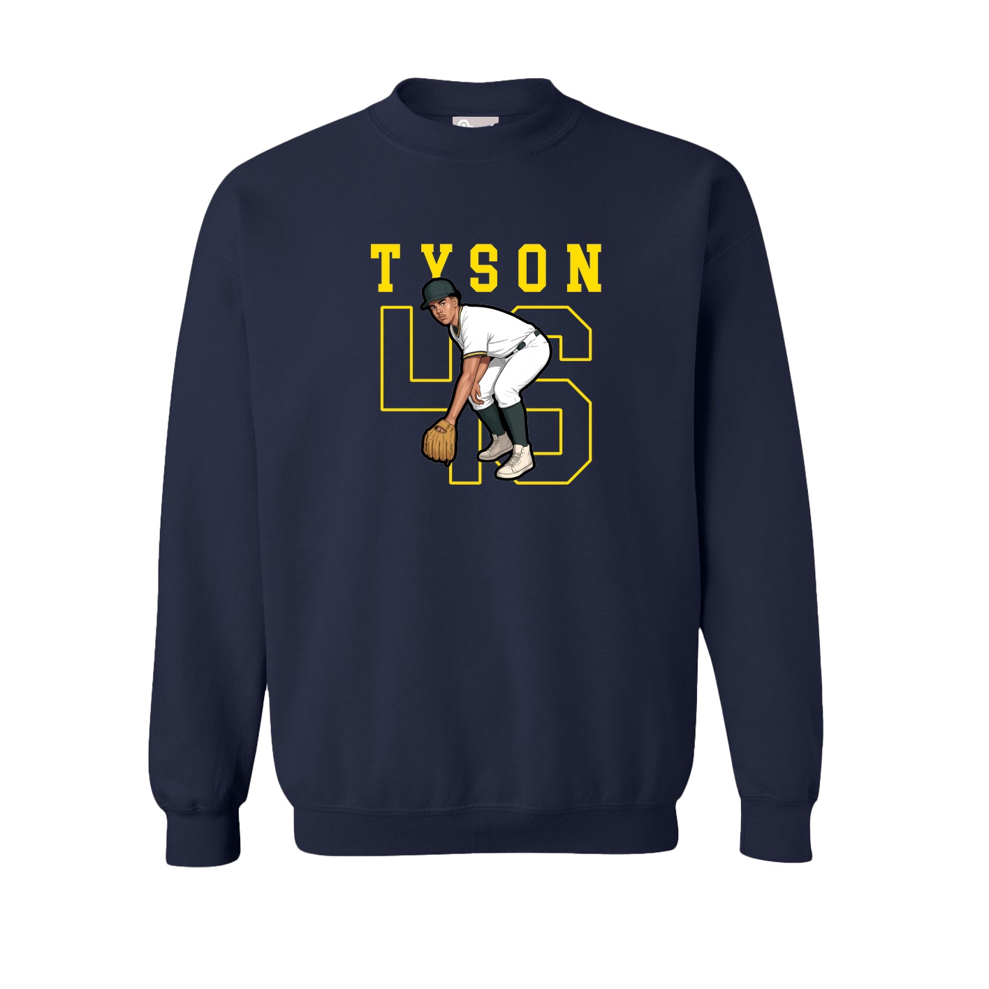 Fleece Crew — Shirsey in Navy