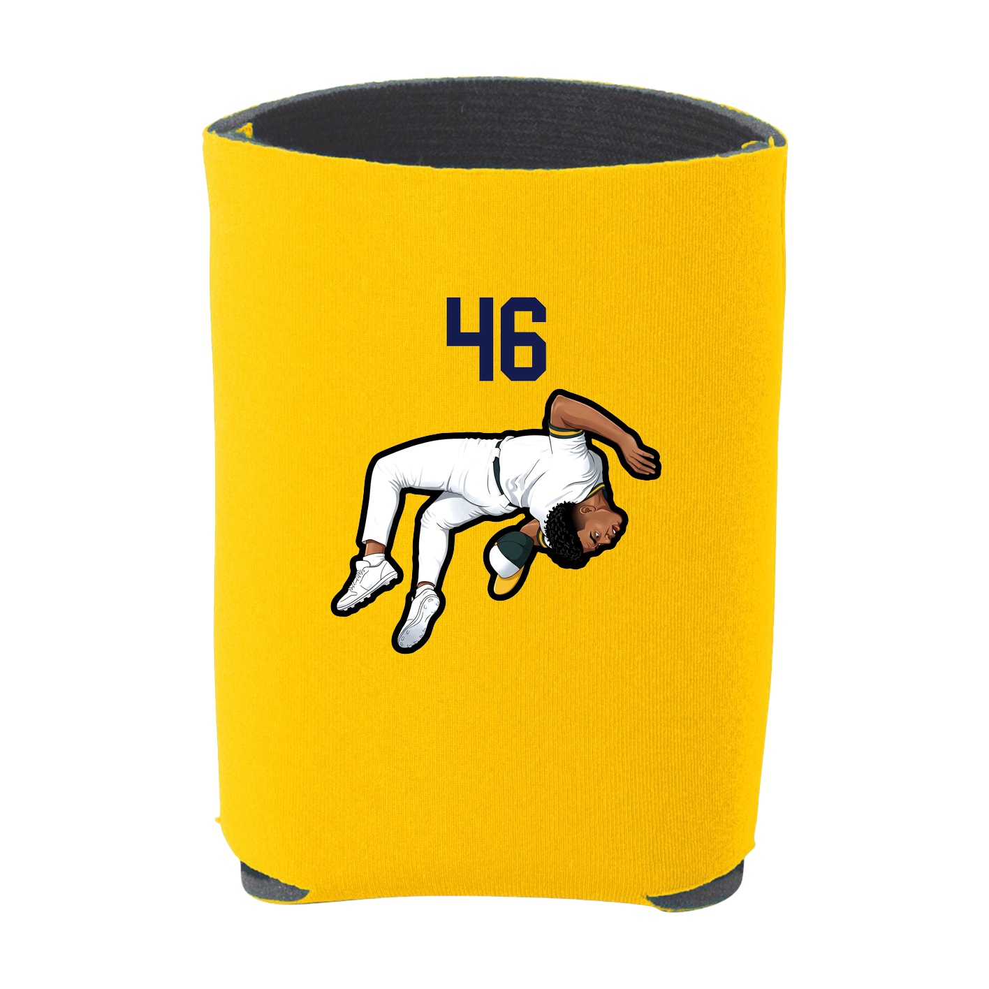 Can Holder — Number Top in Yellow