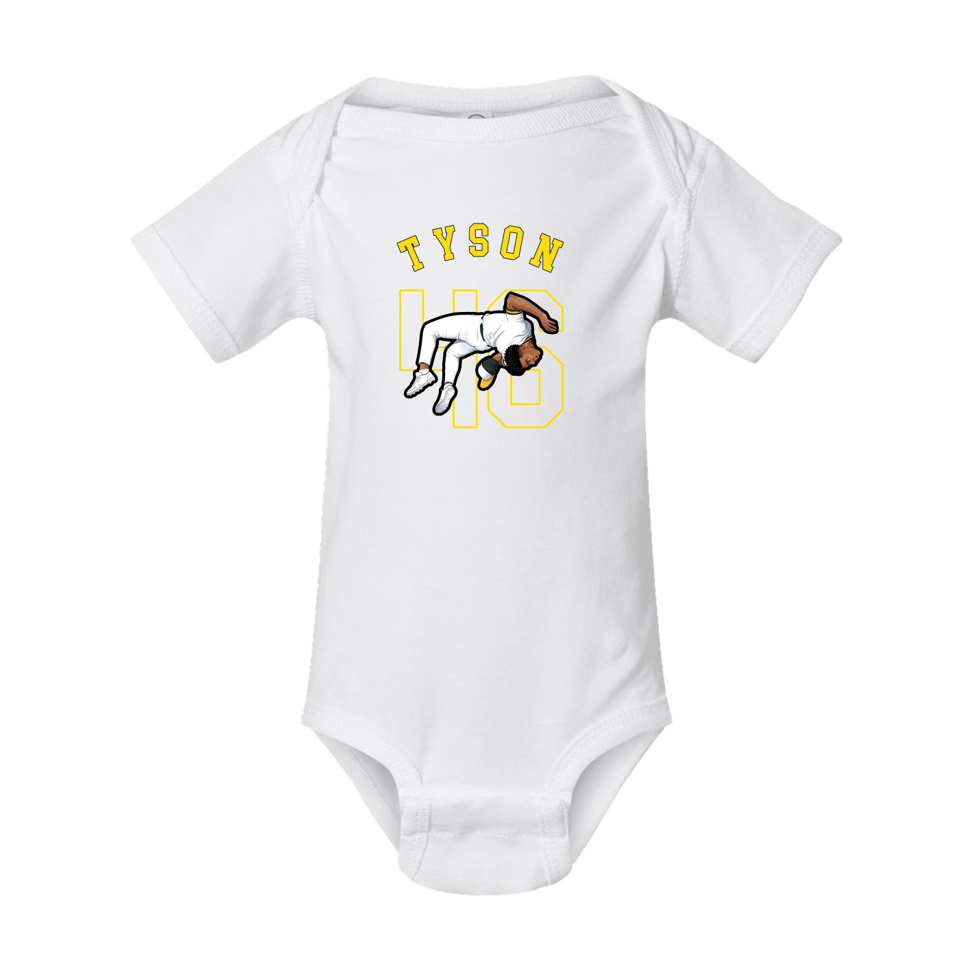 Baby Onesie — Shirsey Arch in White
