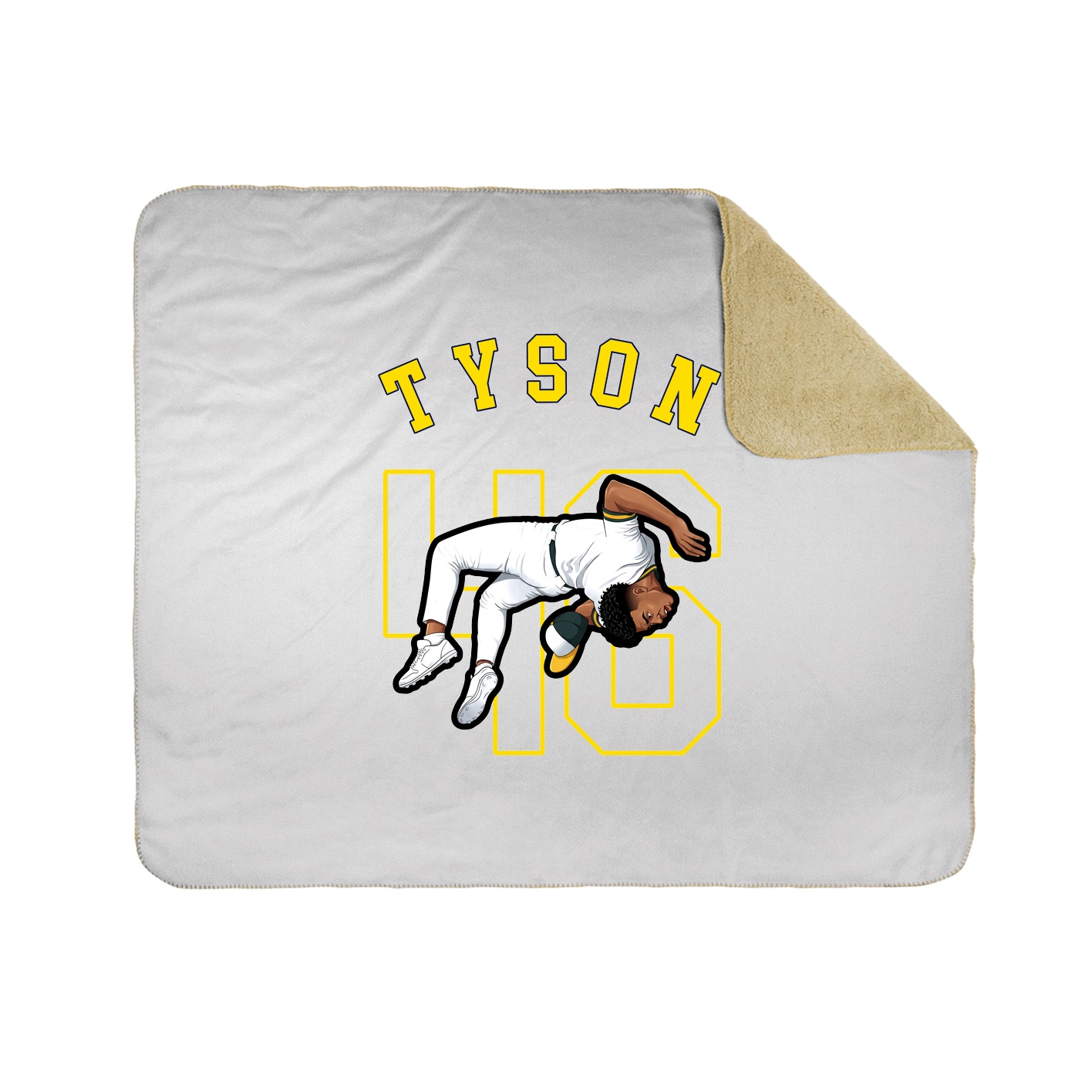 Throw Blanket — Shirsey Arch in White