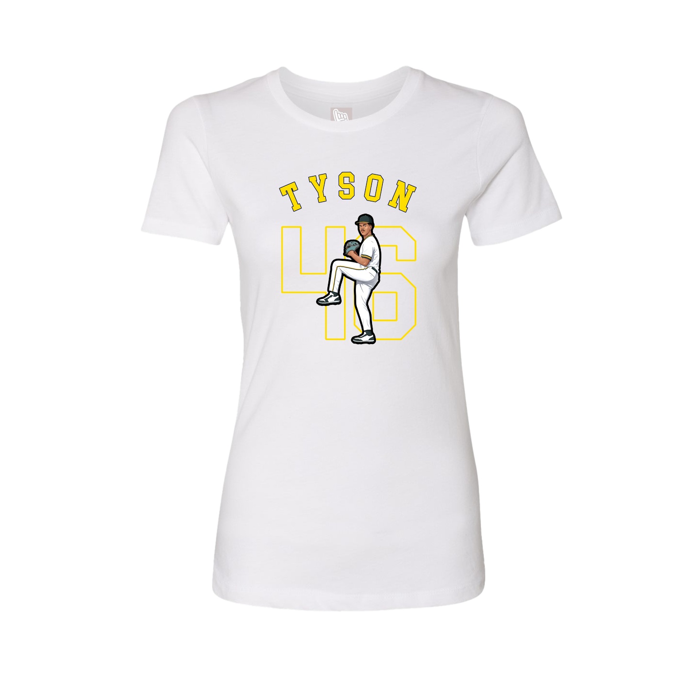 Womens Tee — Shirsey Arch in White