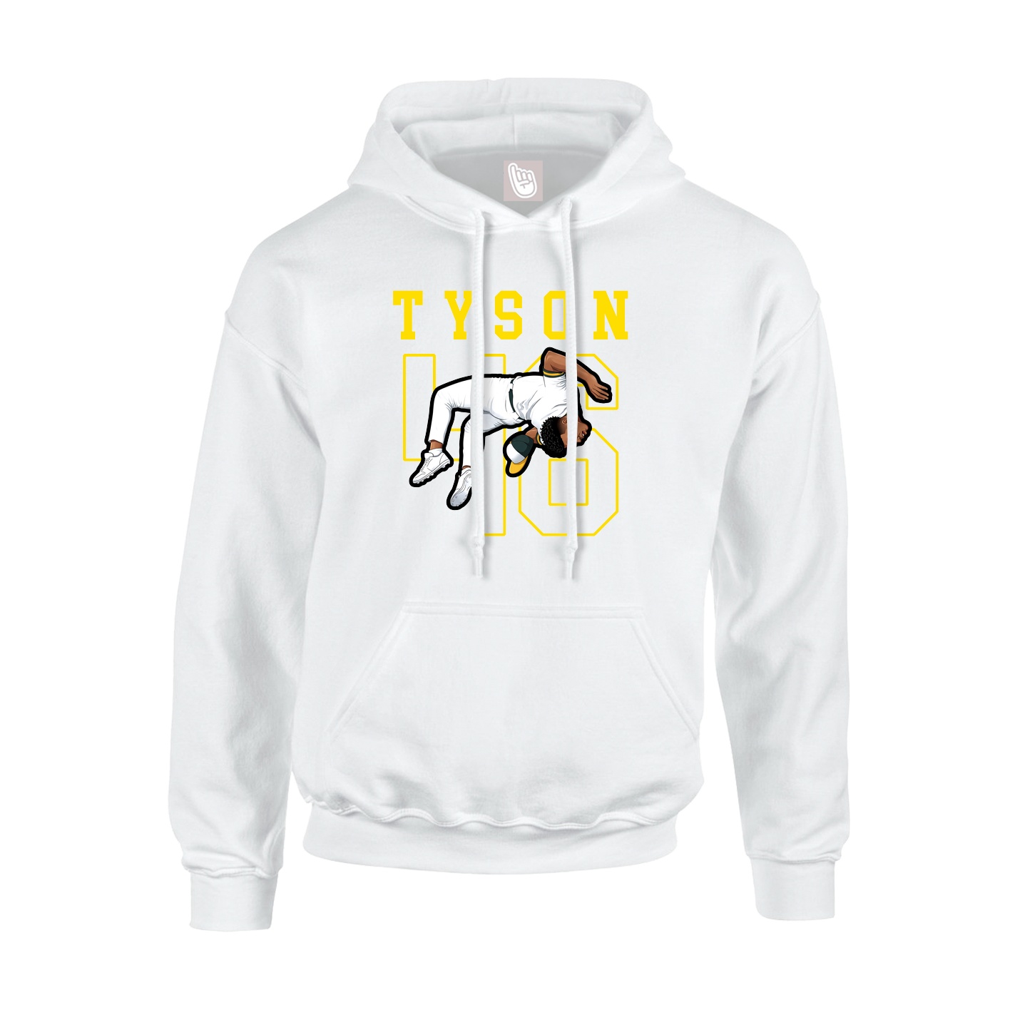 Youth Hoodie — Shirsey in White