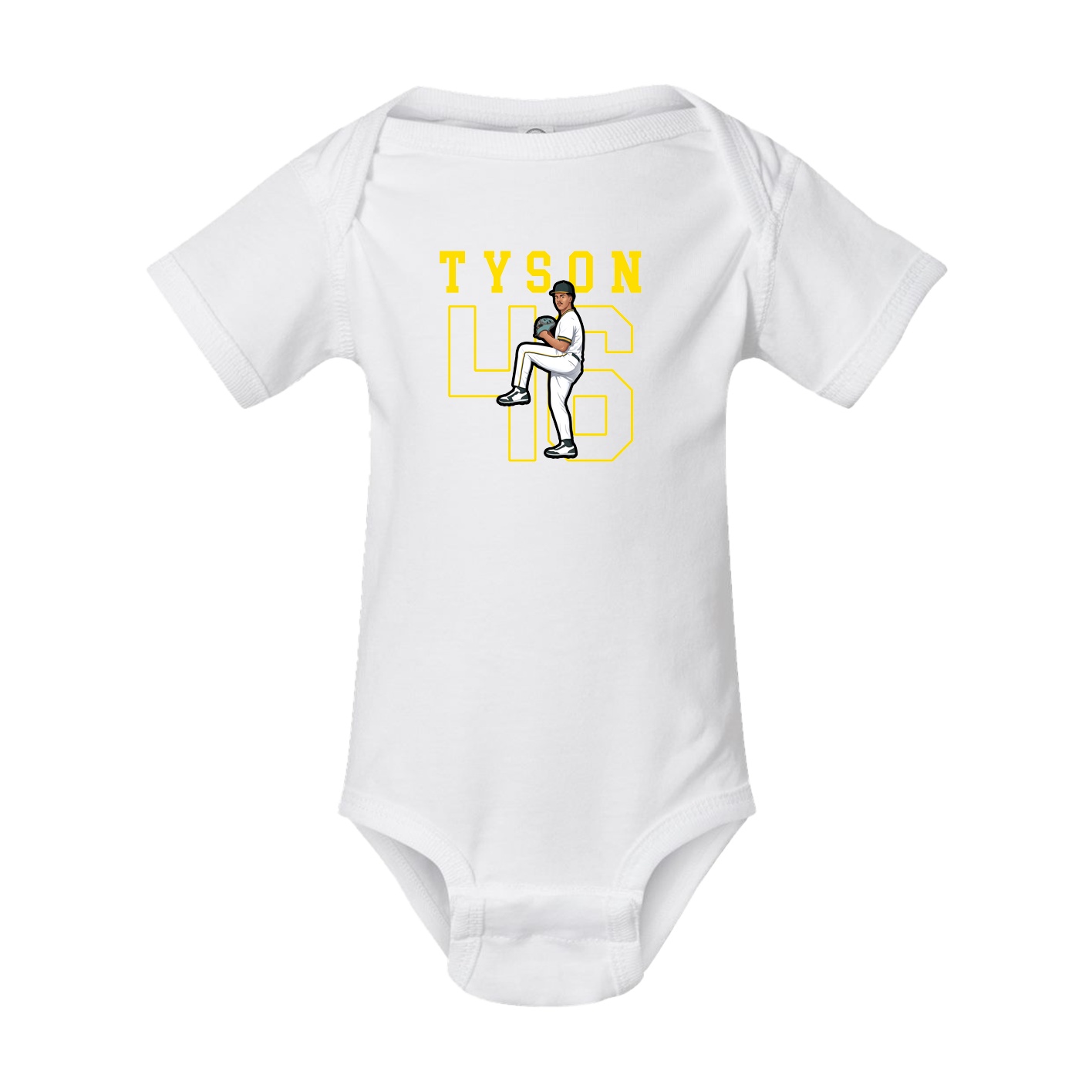 Baby Onesie — Shirsey in White