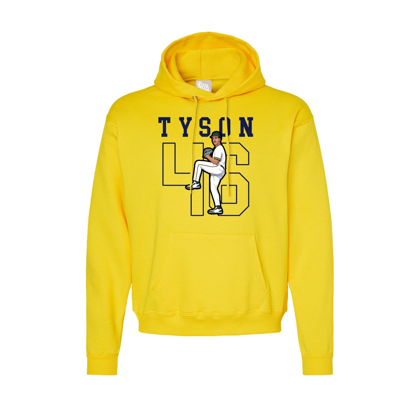 Hoodie — Shirsey in Yellow