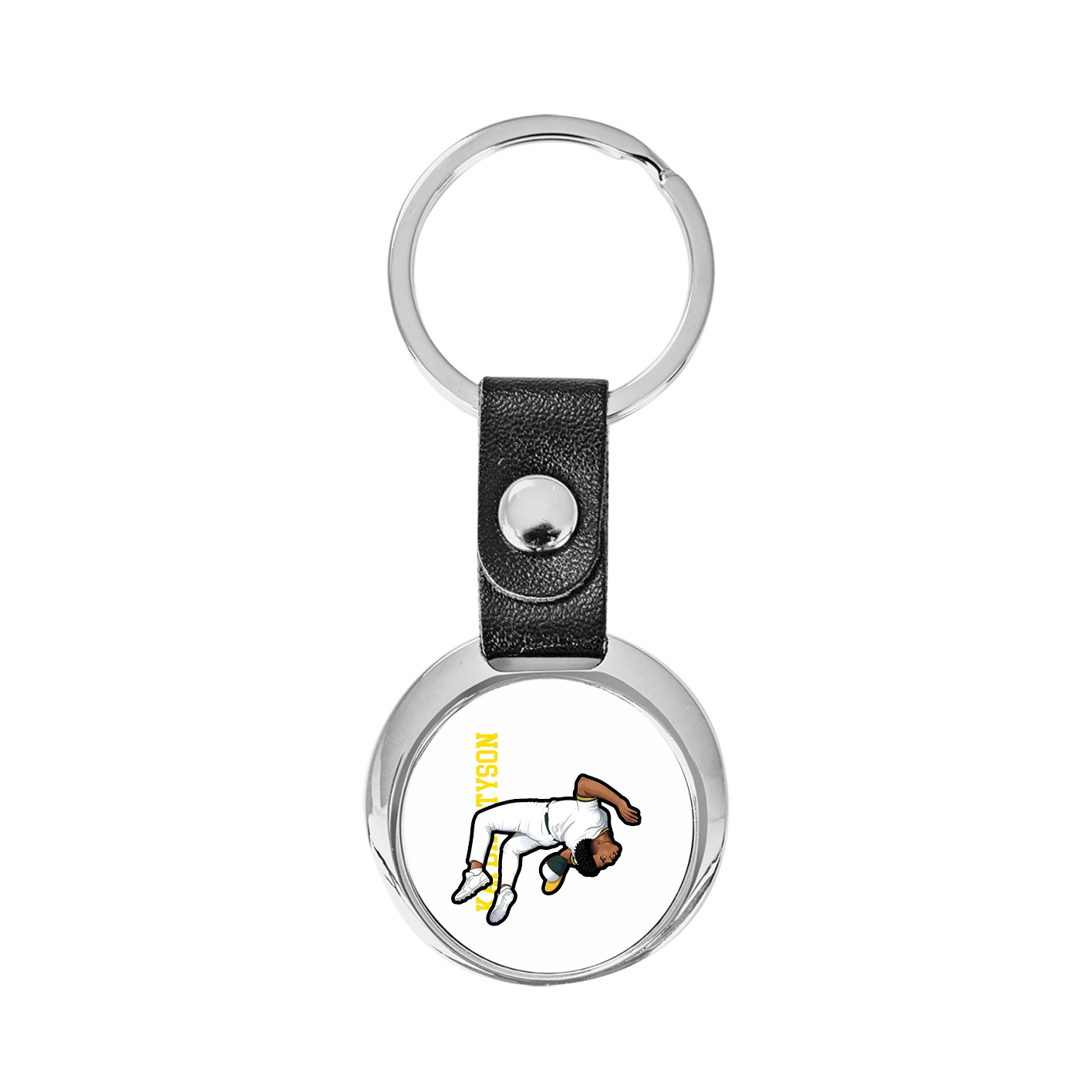 Key Chain — Name Vertical in Classic
