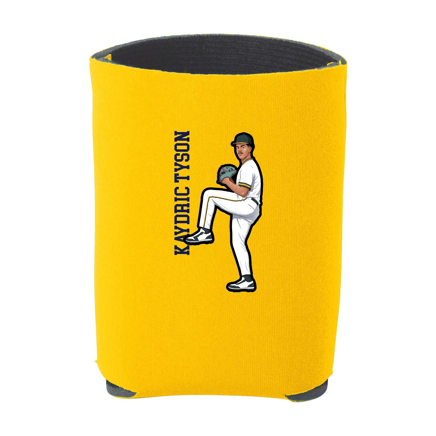 Can Holder — Name Vertical in Yellow
