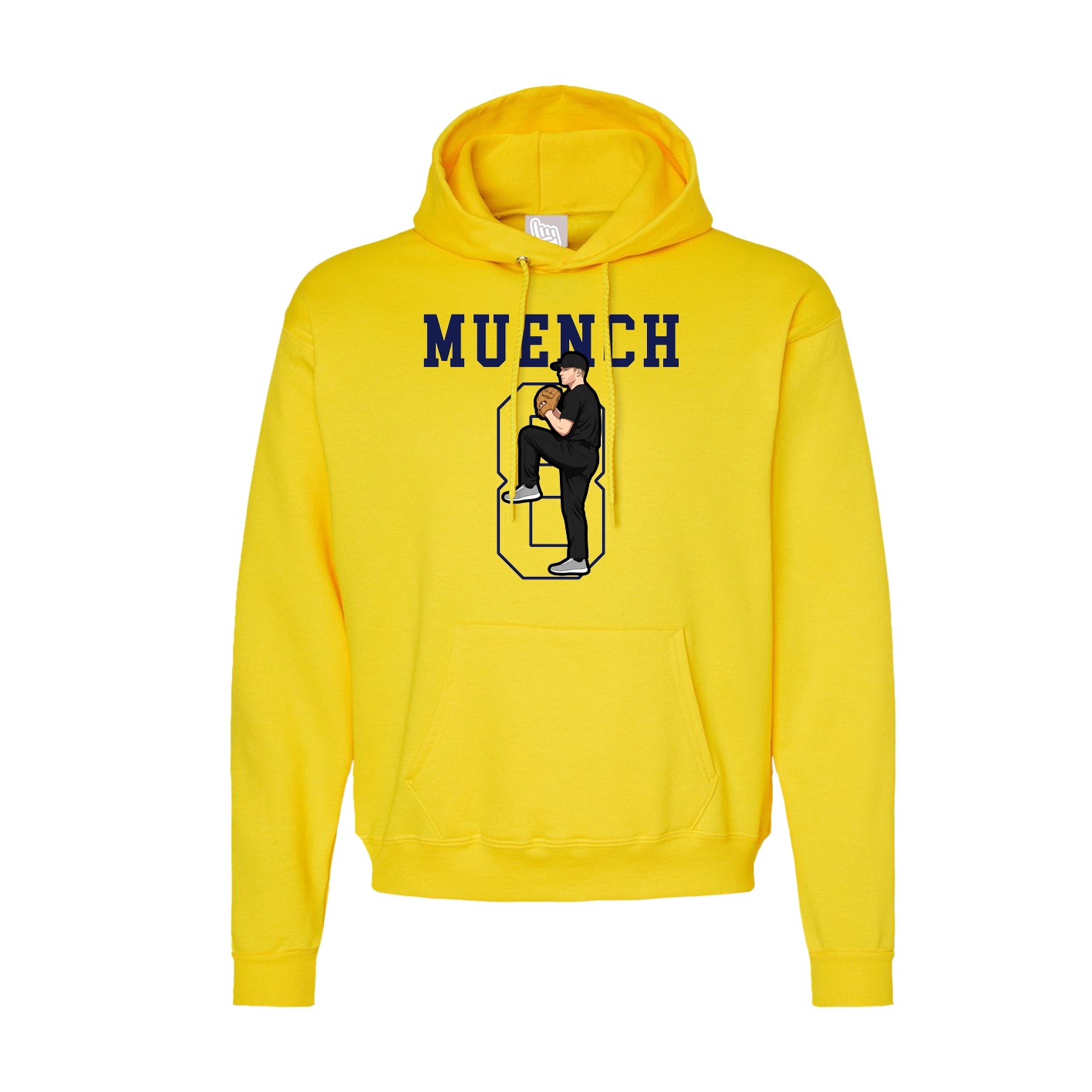 Hoodie — Shirsey in Yellow