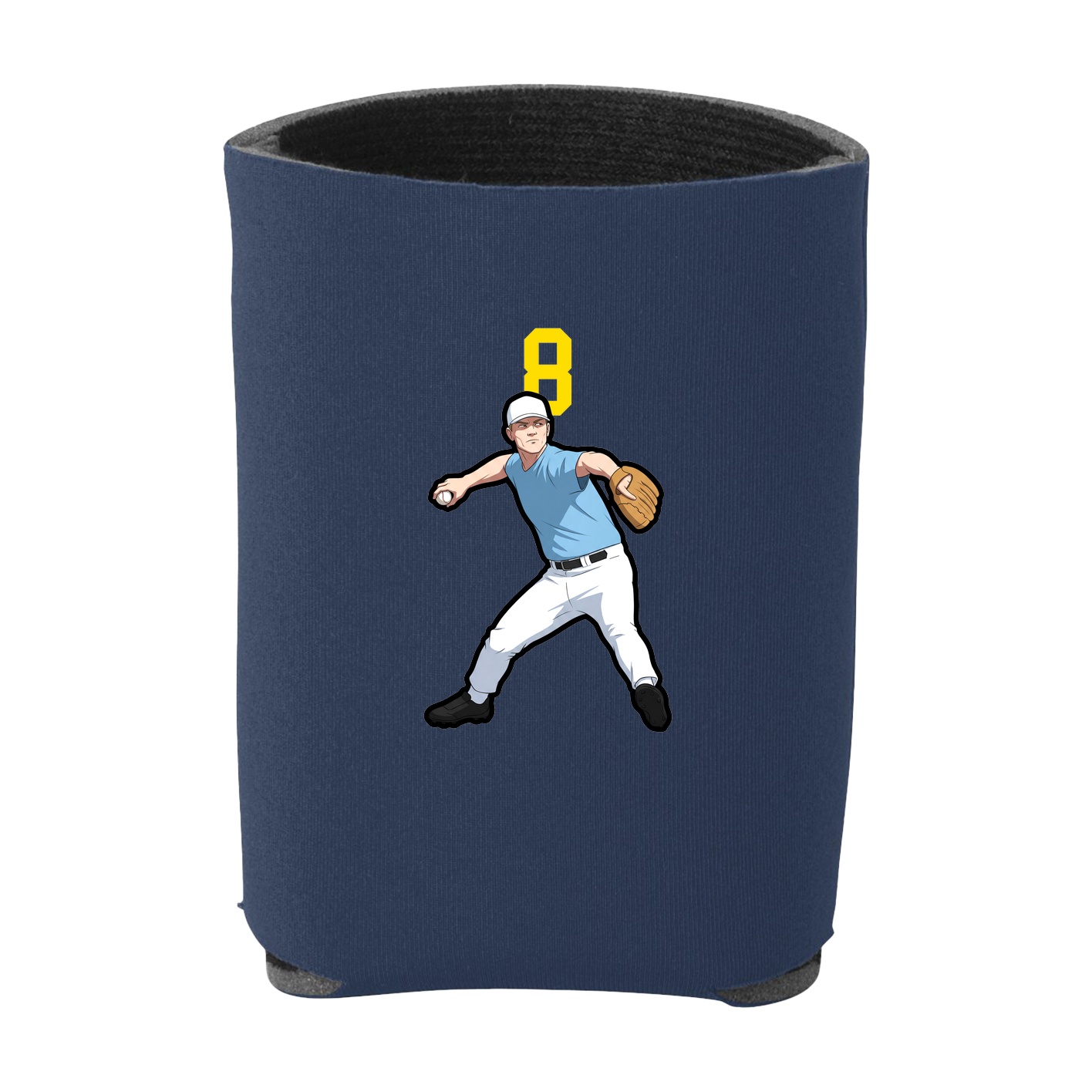 Can Holder — Number Top in Navy