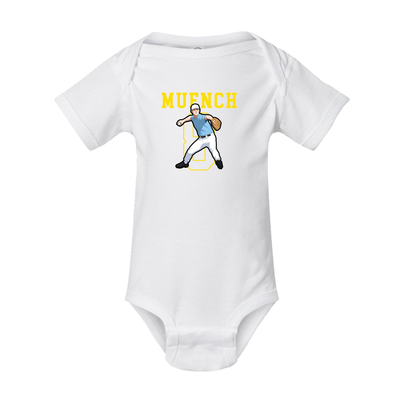 Baby Onesie — Shirsey in White