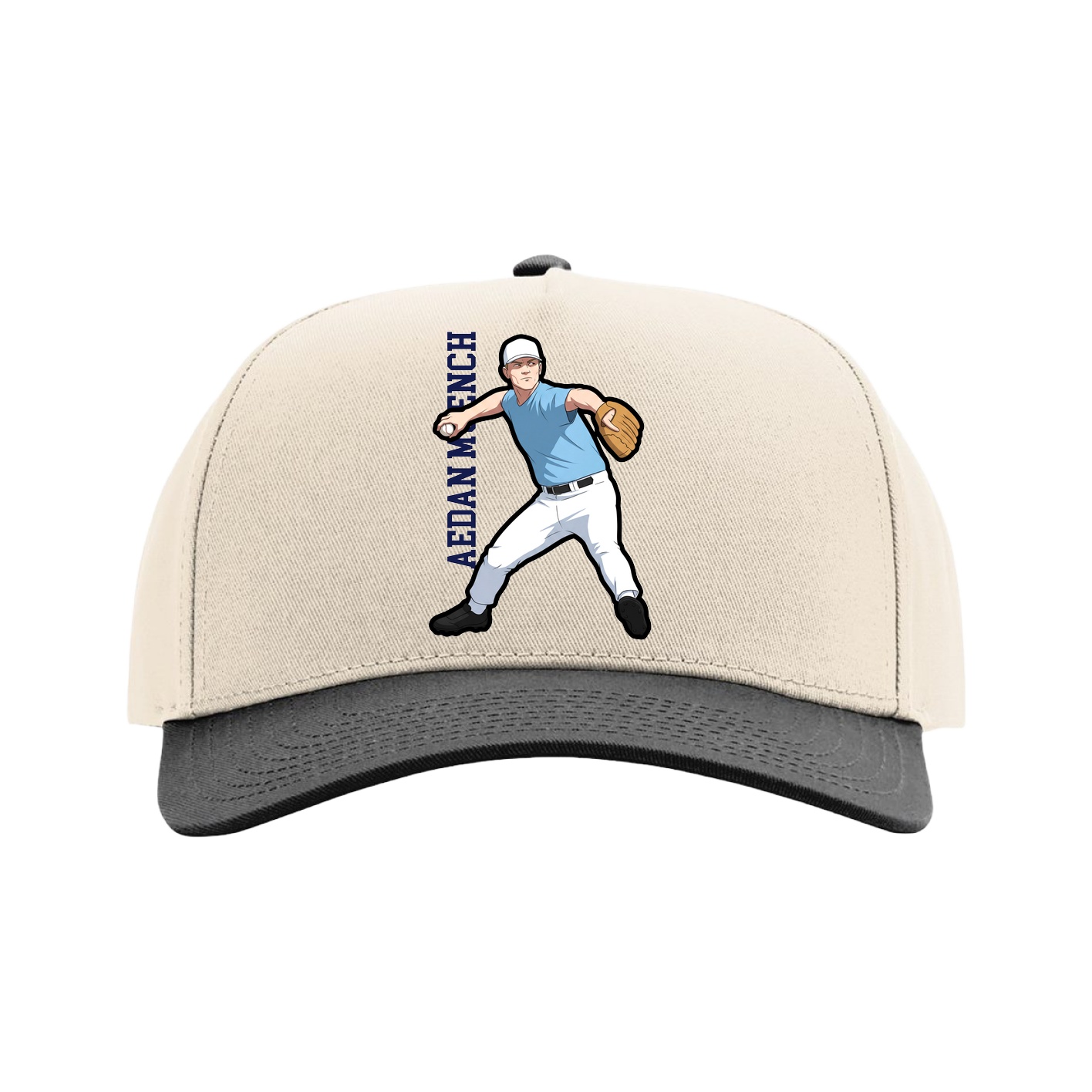 Full Fabric Five-Panel Champ Cap