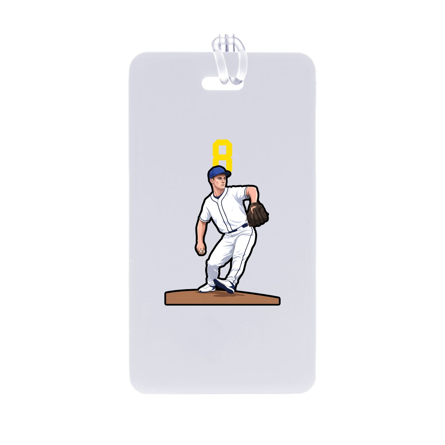 Bag Tag — Number Top in Classic