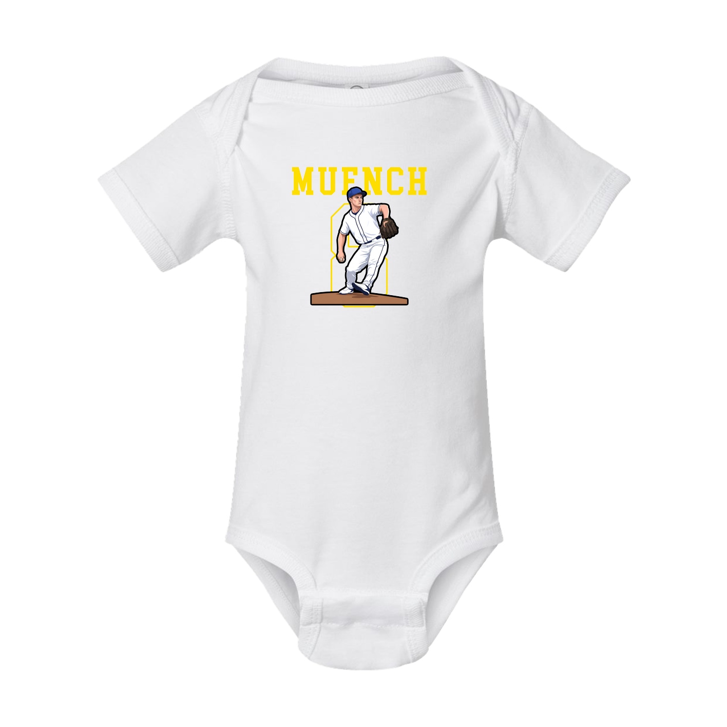 Baby Onesie — Shirsey in White