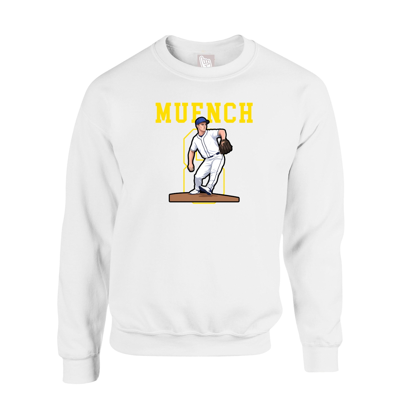 Fleece Crew — Shirsey in White