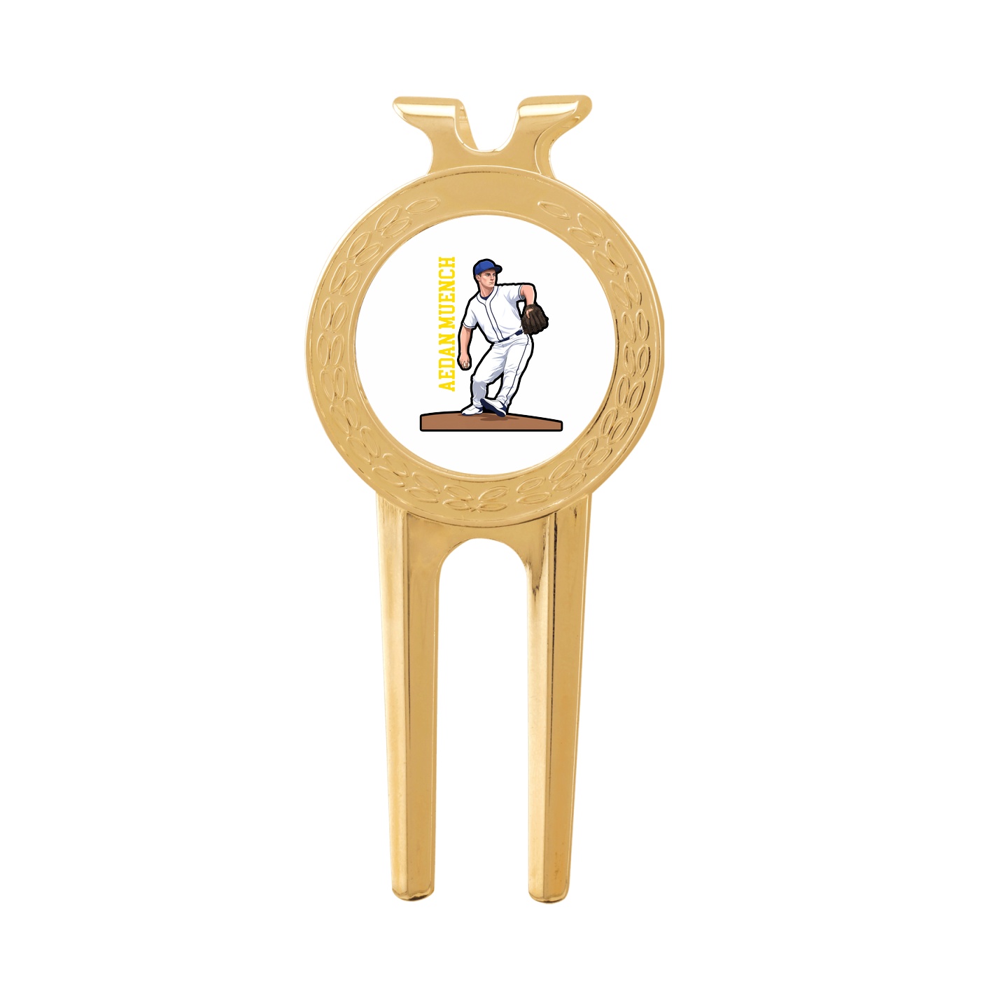 Divot Tool with Ball Marker — Name Vertical in Classic