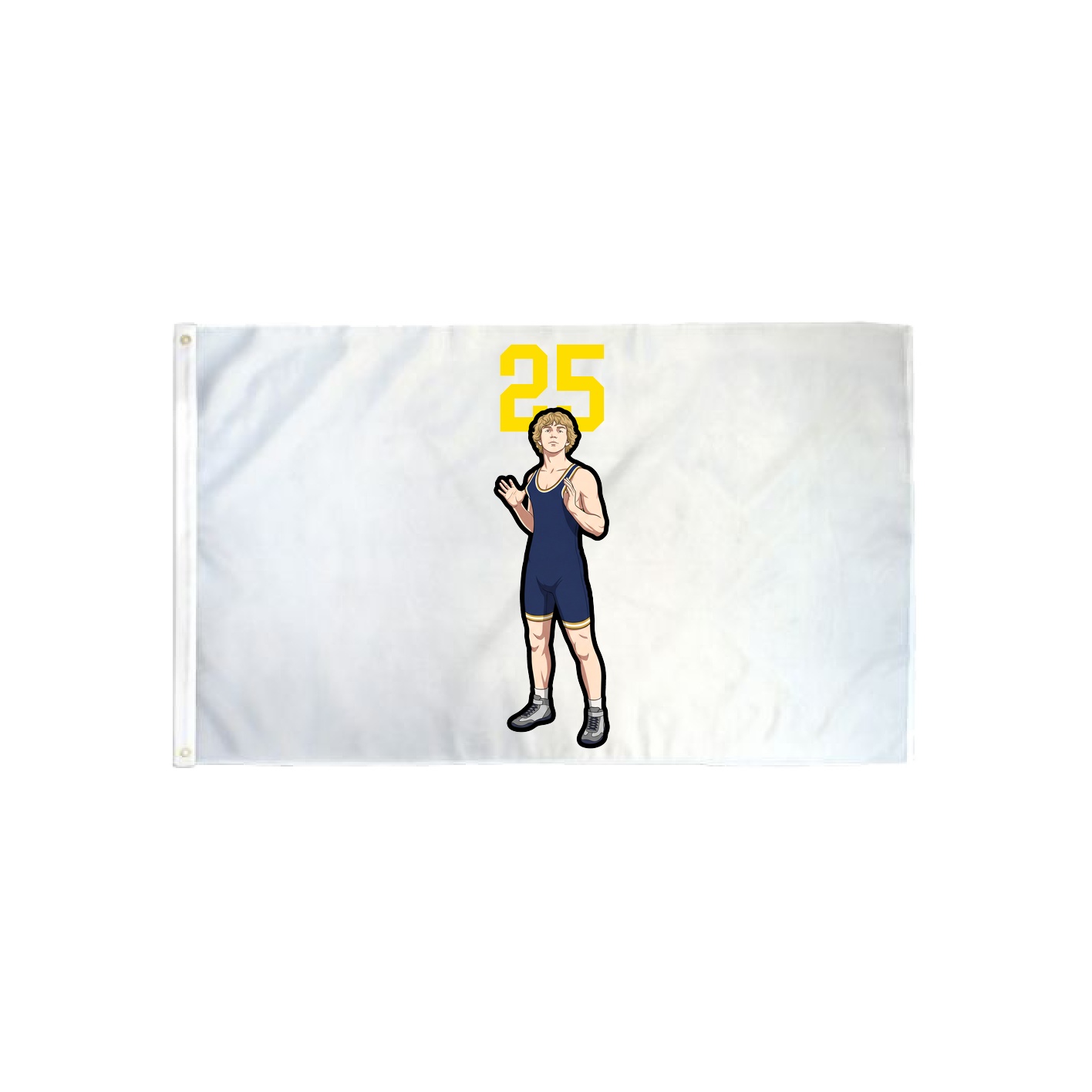 3x5 Flag — Number Top in Classic