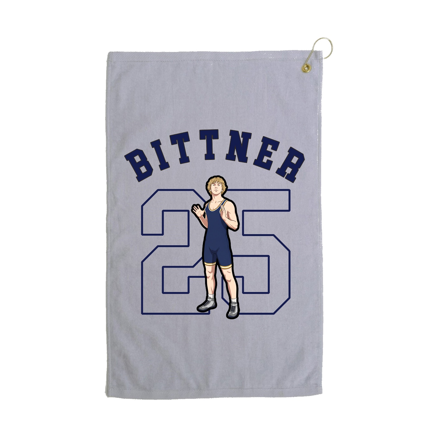Golf Towel — Shirsey Arch in Grey