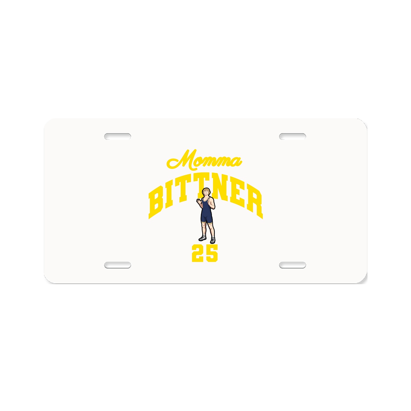 License Plate — Mothers Day Arch in Classic