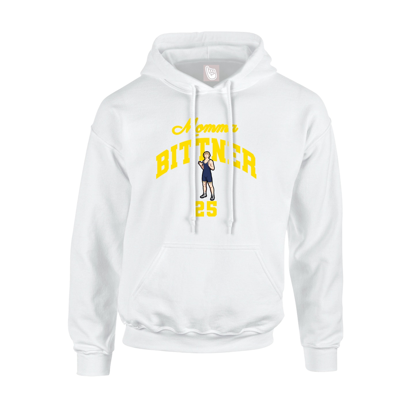 Hoodie — Mothers Day Arch in White