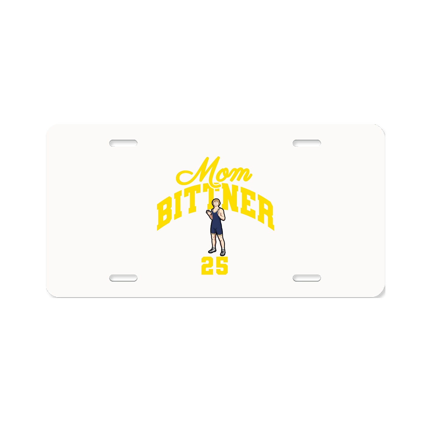 License Plate — Mothers Day Arch in Classic