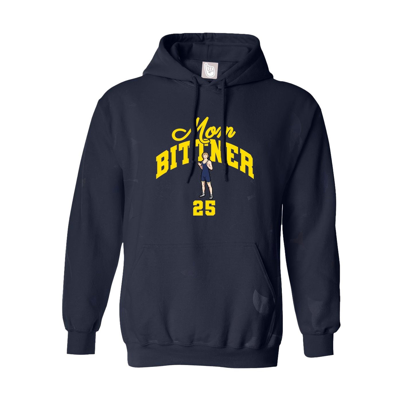 Youth Hoodie — Mothers Day Arch in Navy