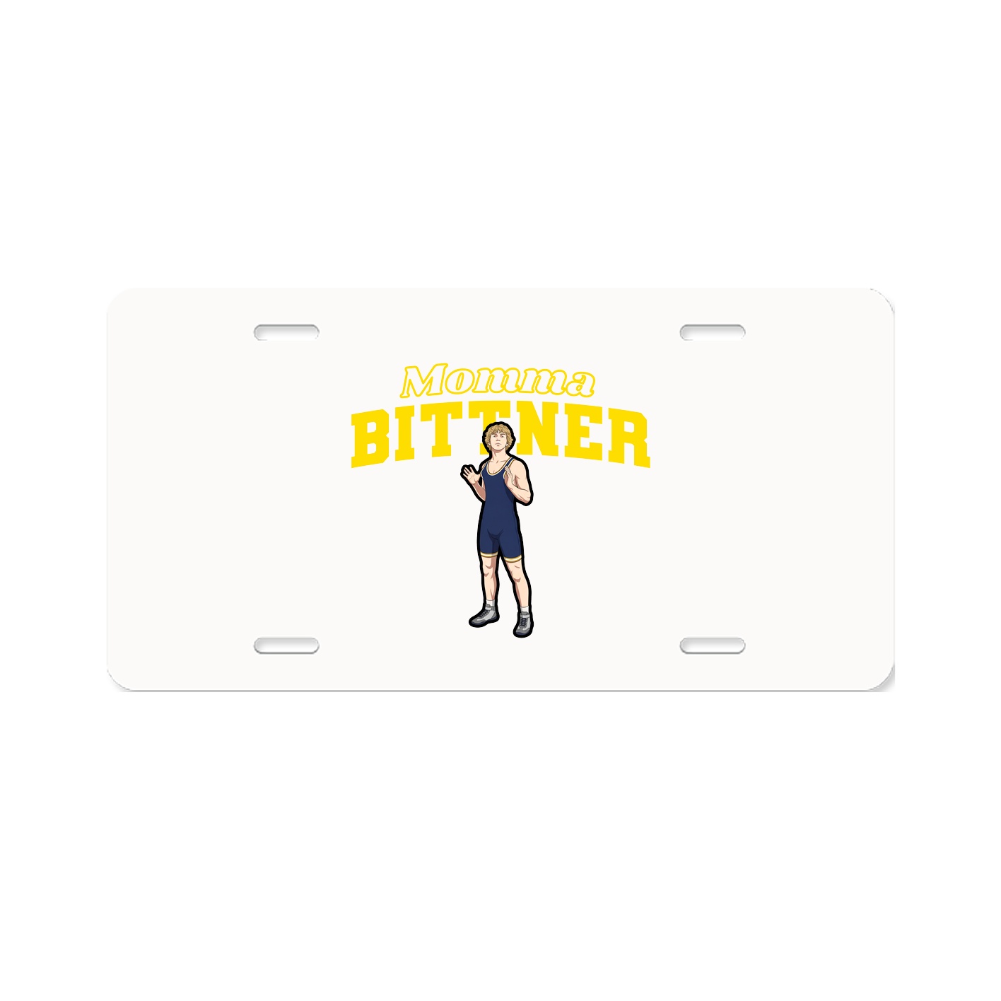 License Plate — Mothers Day Block in Classic