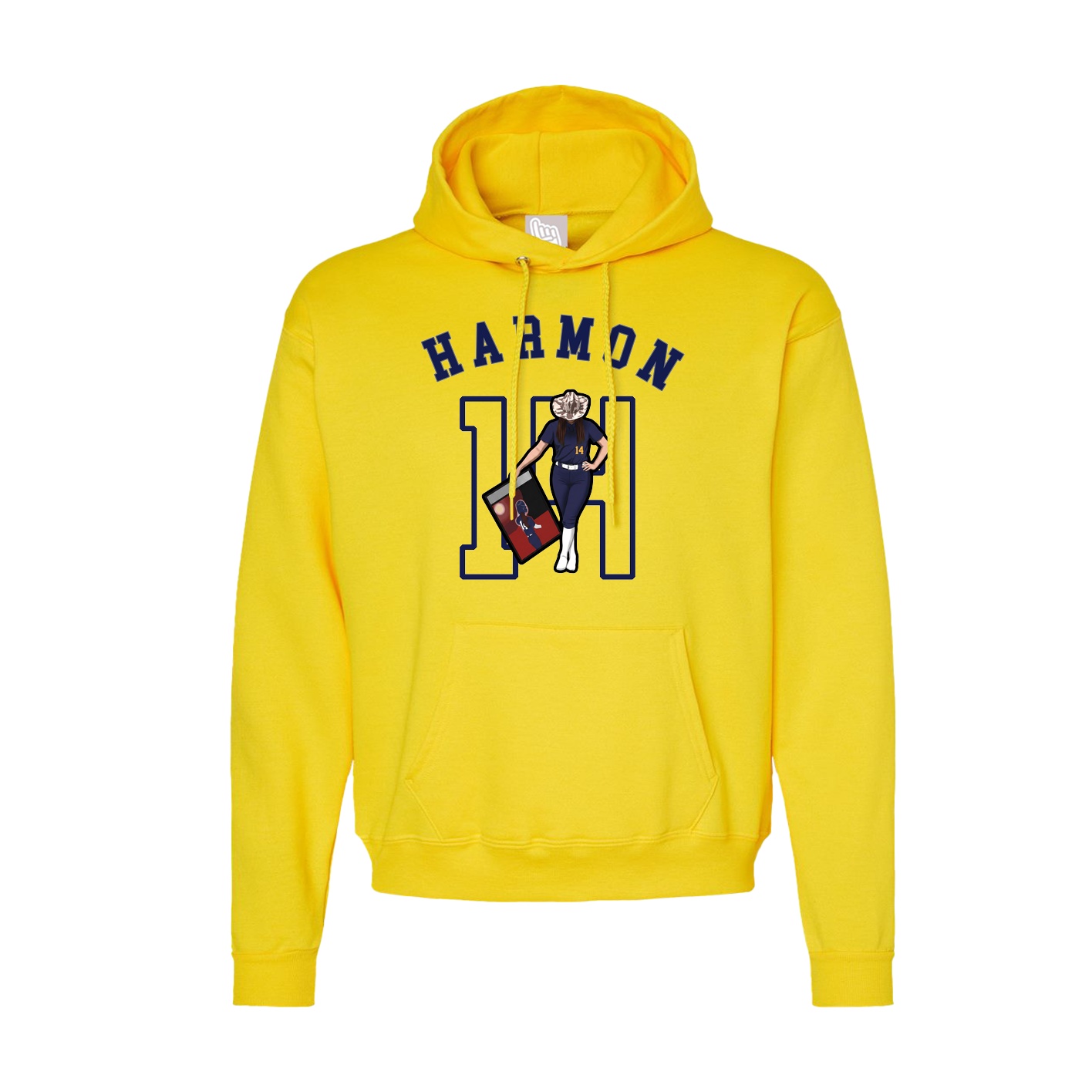 Hoodie — Shirsey Arch in Yellow