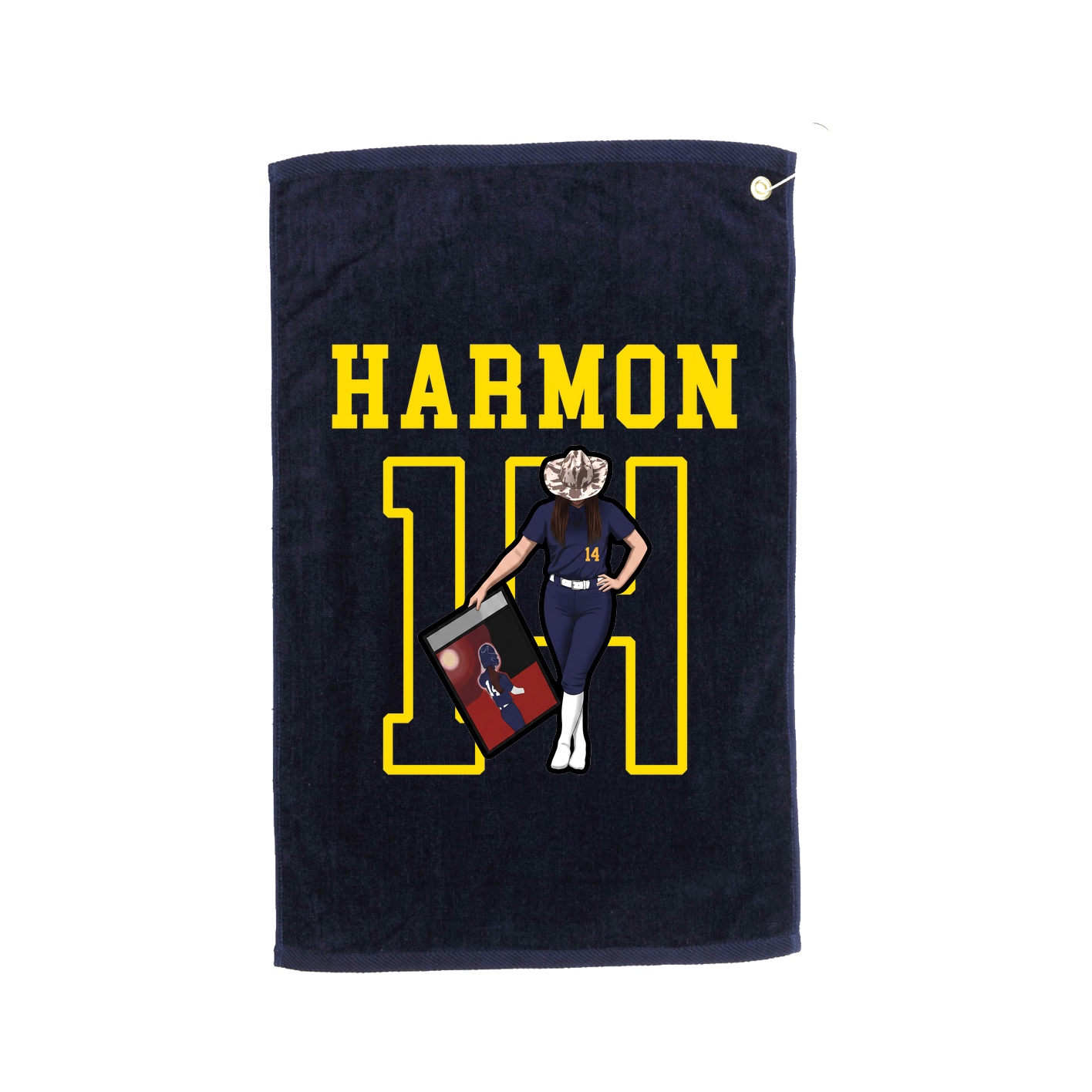 Golf Towel — Shirsey in Navy