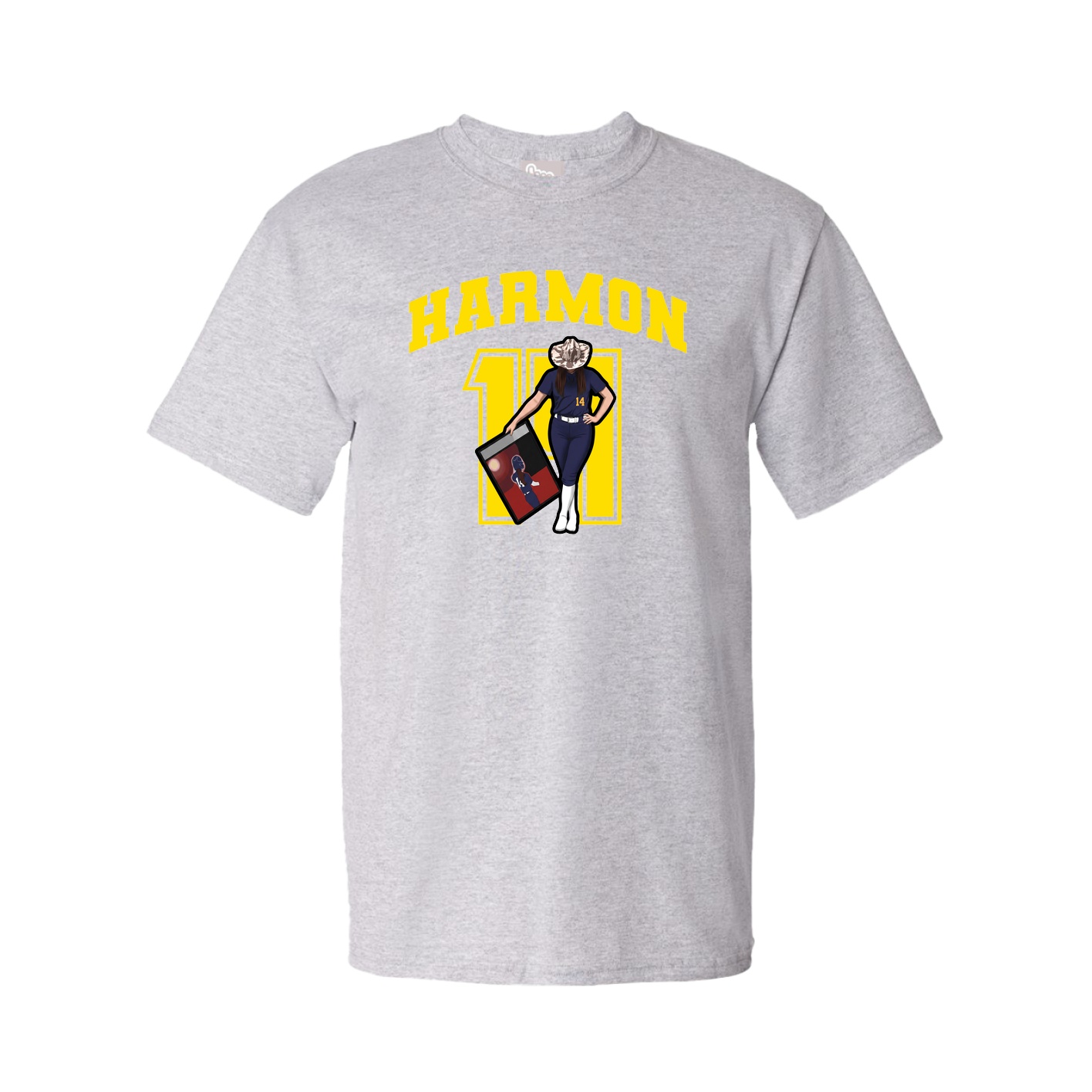 Tee — Number in Grey