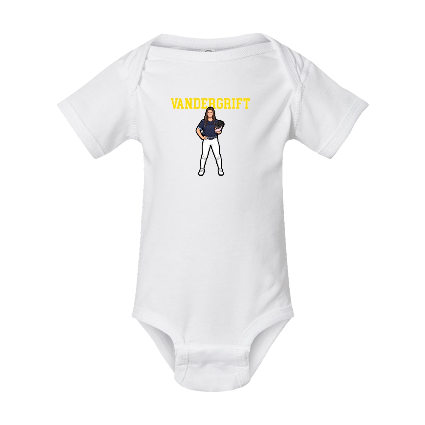Baby Onesie — Shirsey in White
