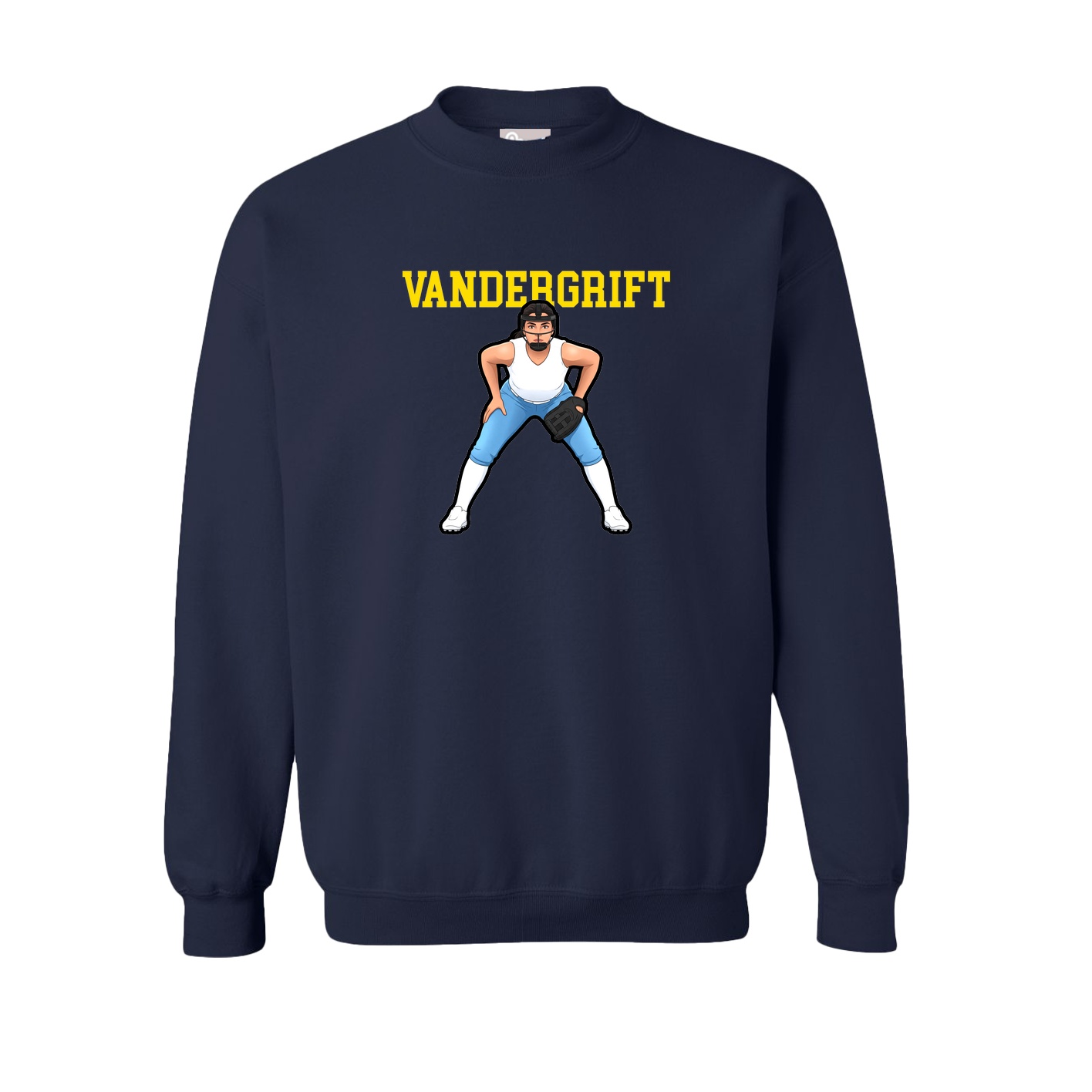 Fleece Crew — Shirsey in Navy