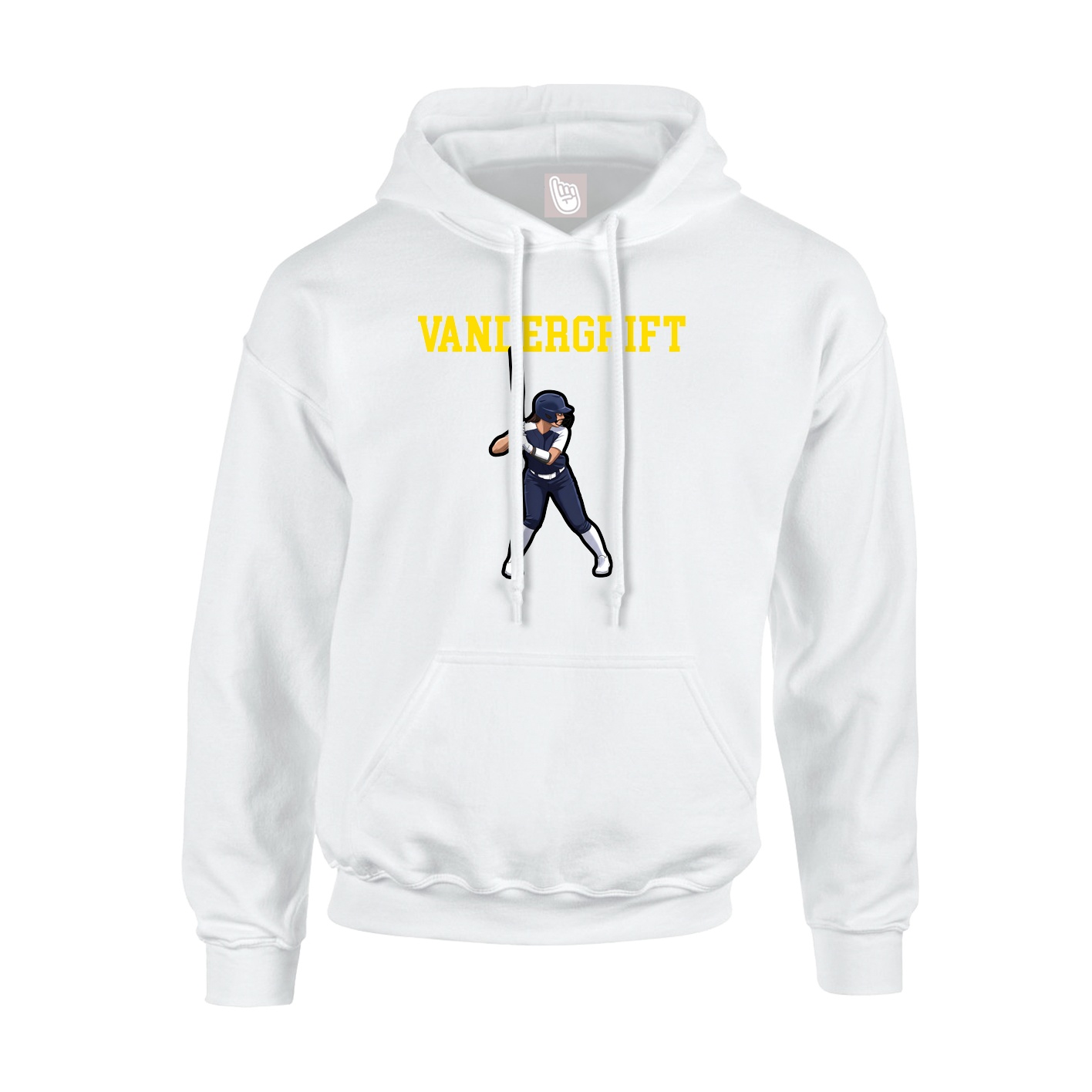 Youth Hoodie — Shirsey in White