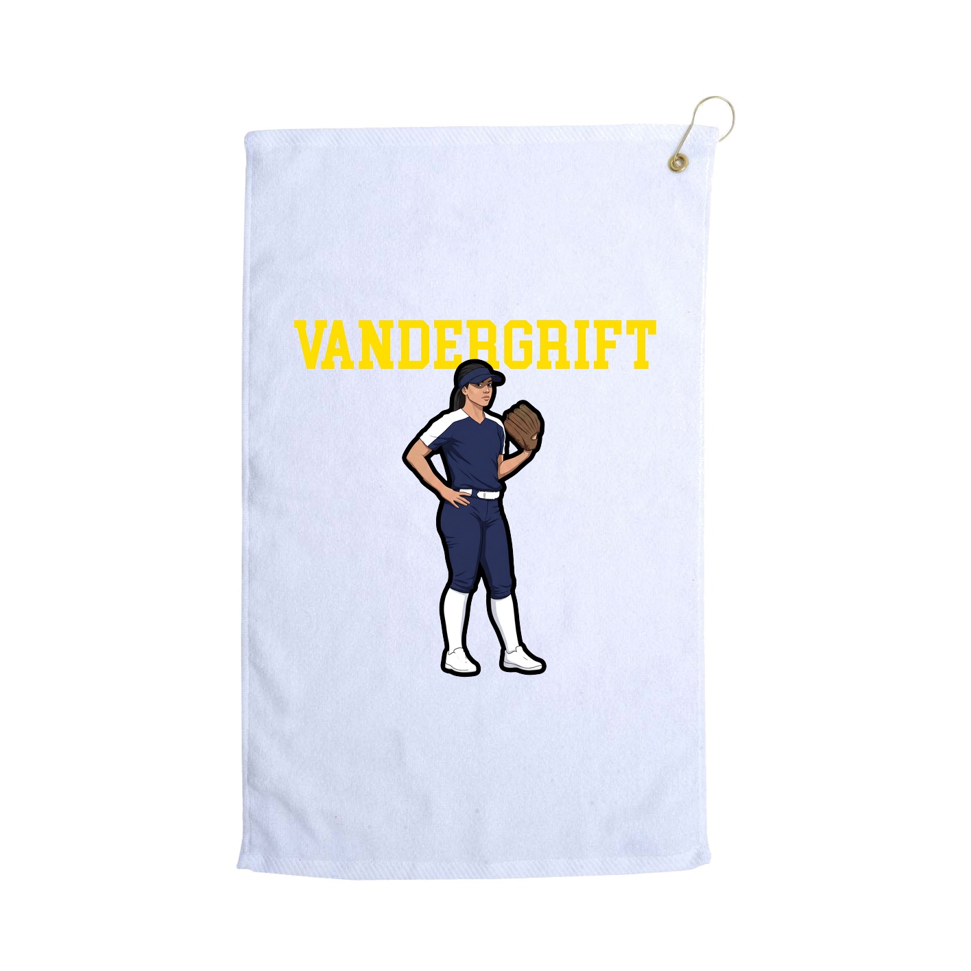 Golf Towel — Shirsey in White