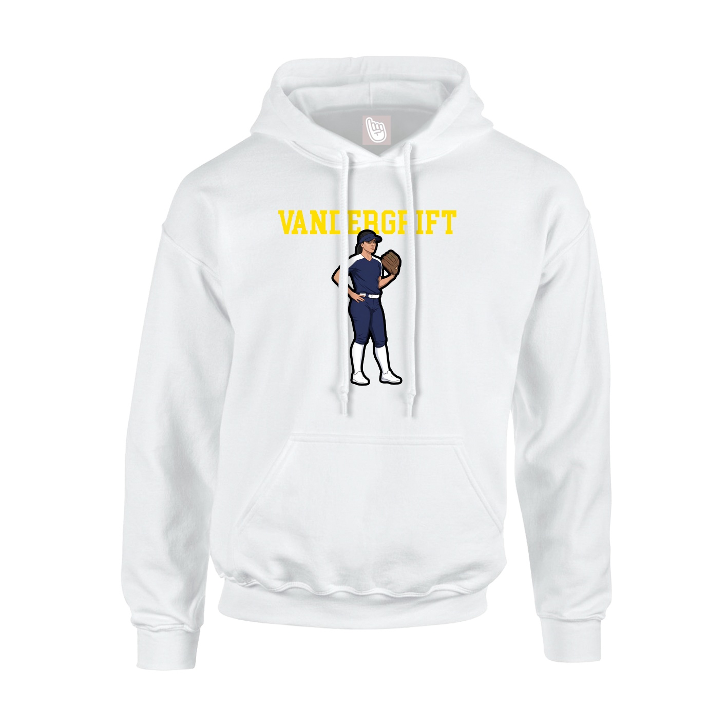 Youth Hoodie — Shirsey in White