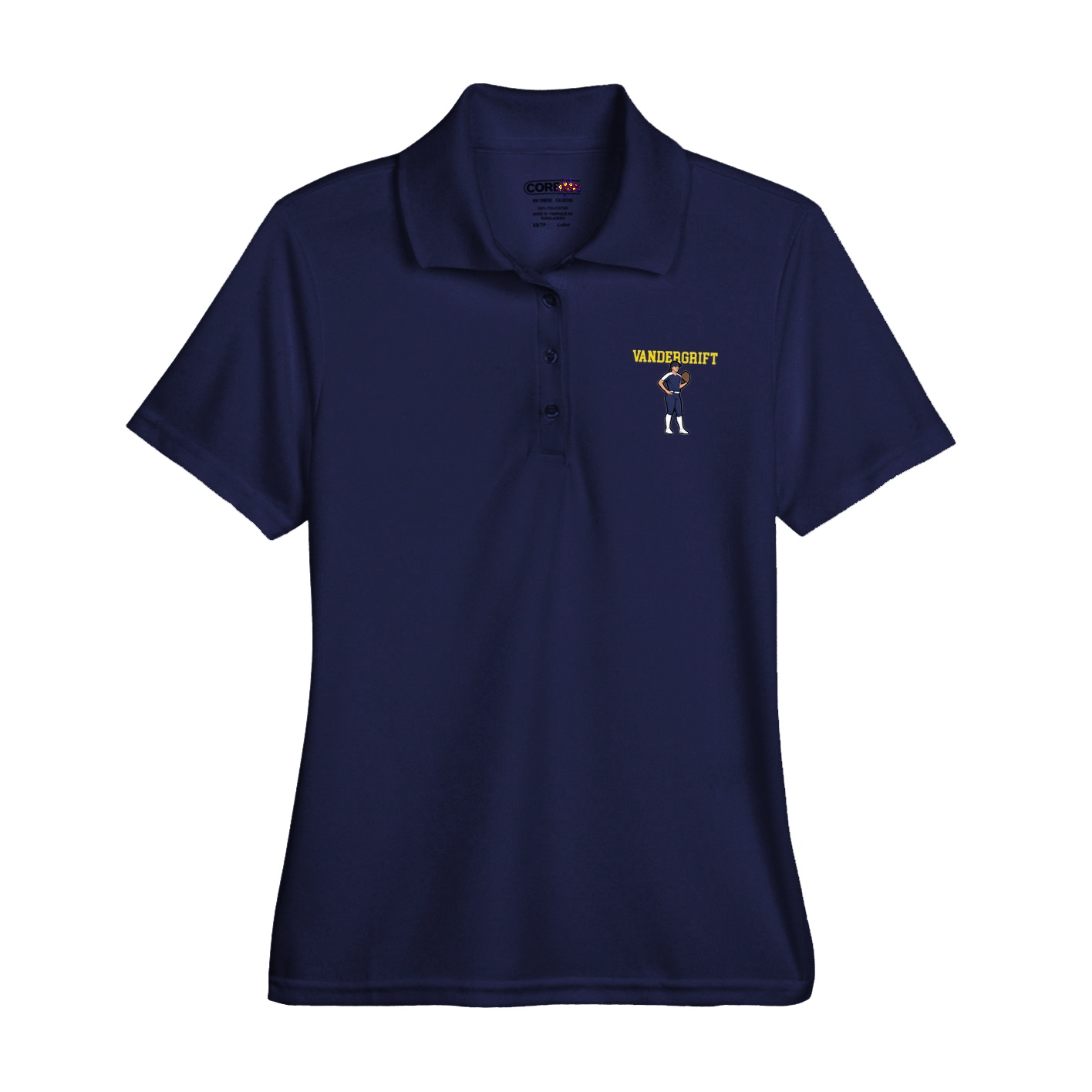 Womens Performance Polo — Shirsey in Navy